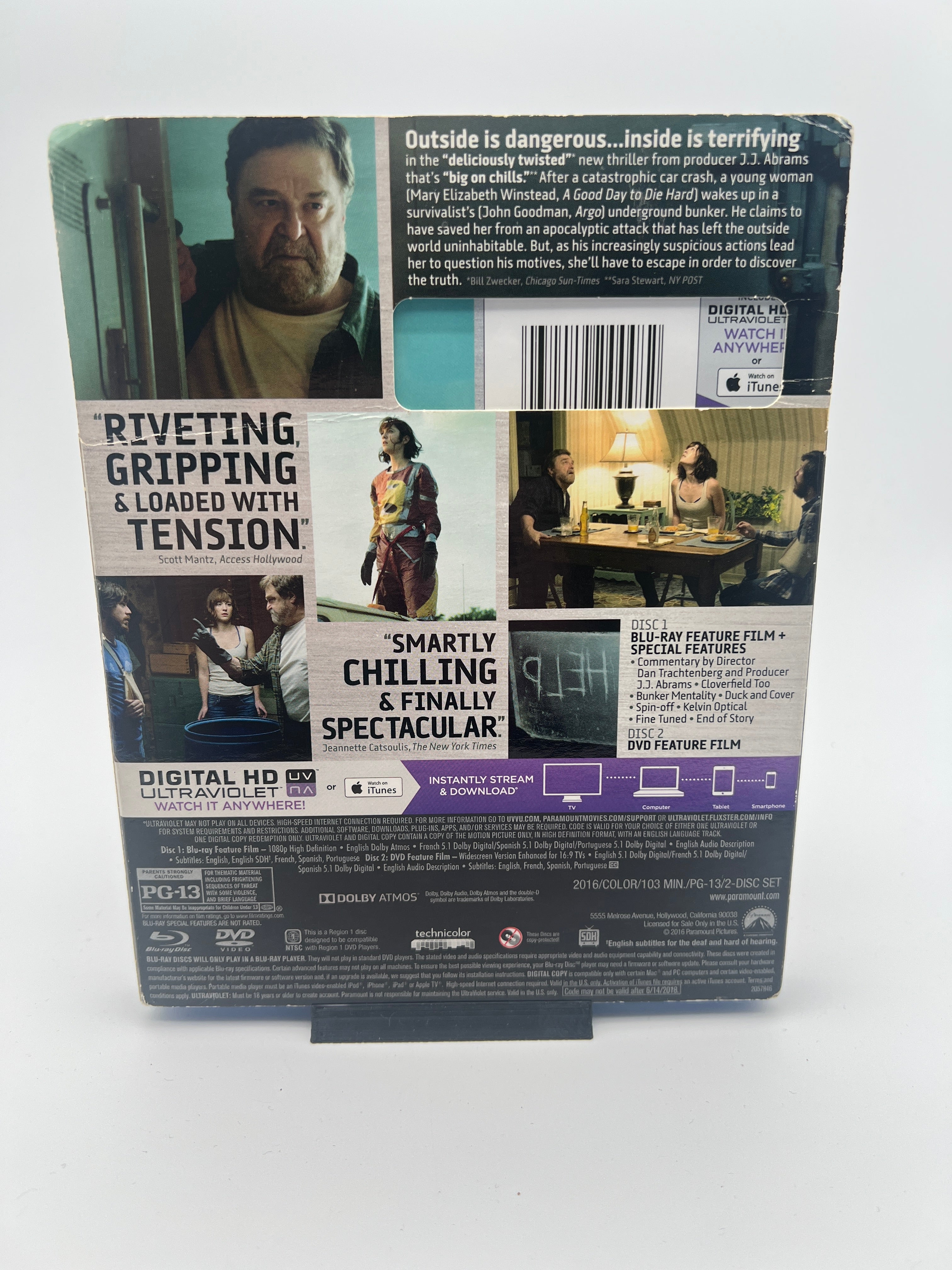 10 Cloverfield Lane W/ Slipcover