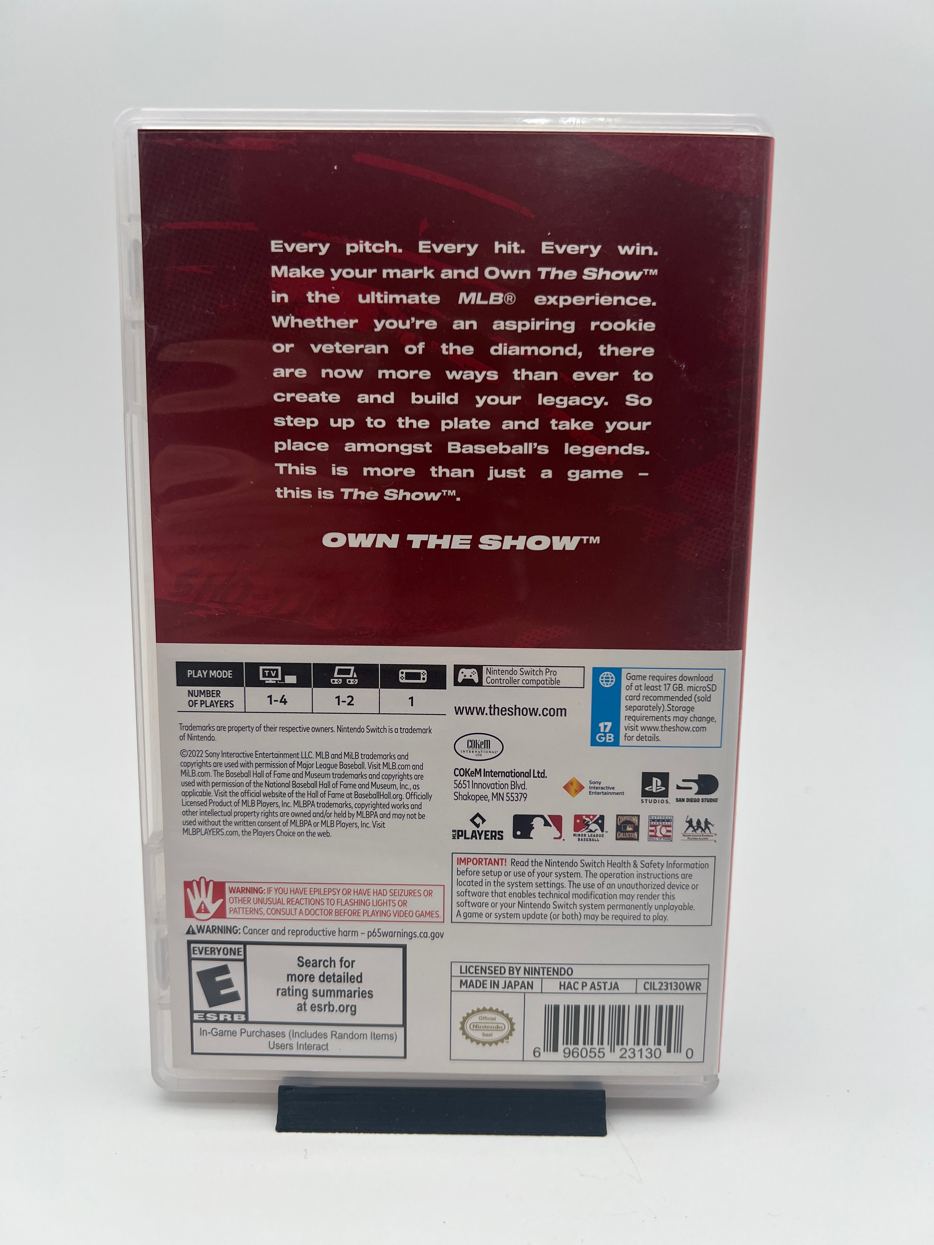 Nintendo Switch MLB The Show 22