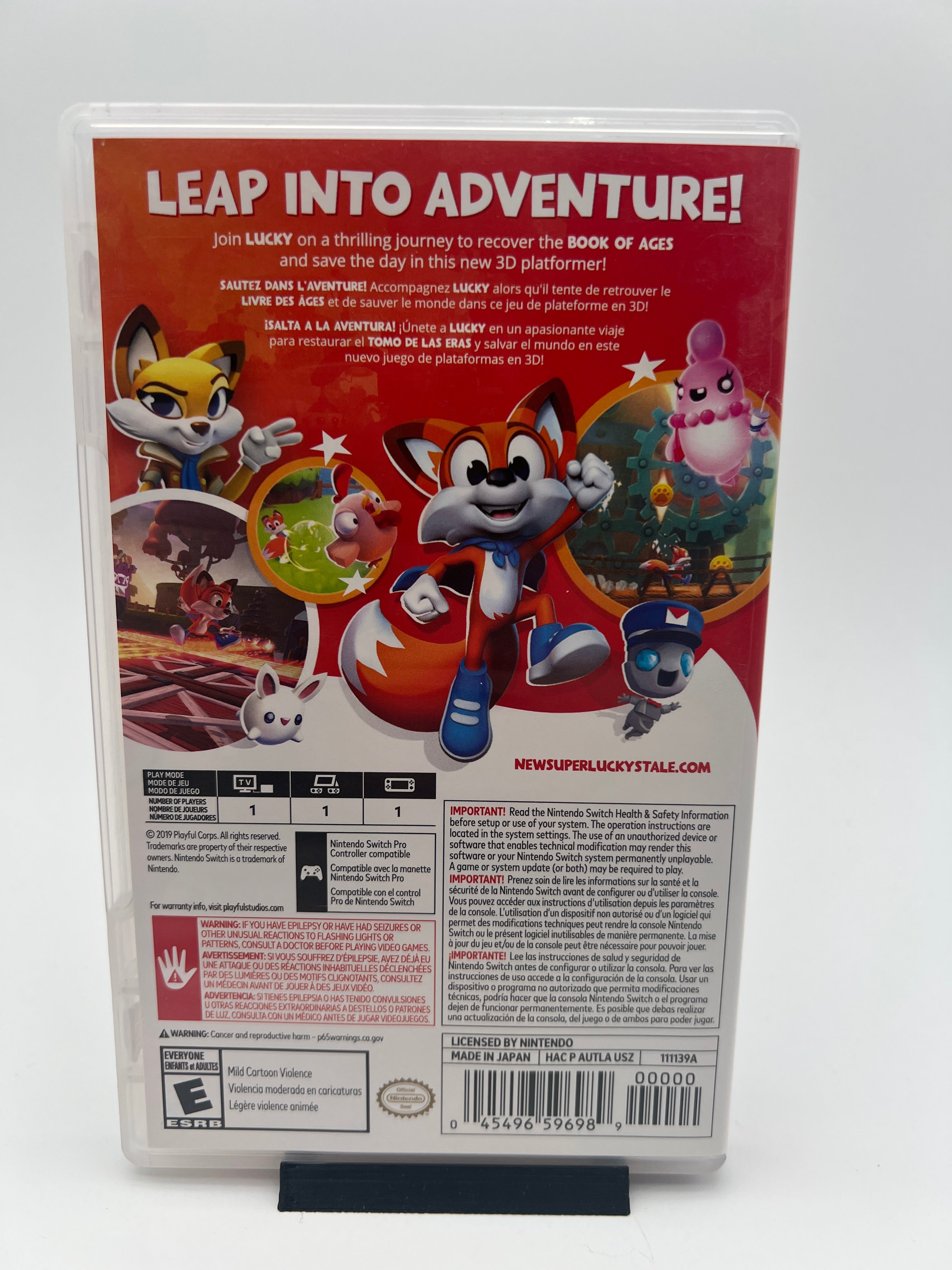 Nintendo Switch New Super Lucky’s Tale