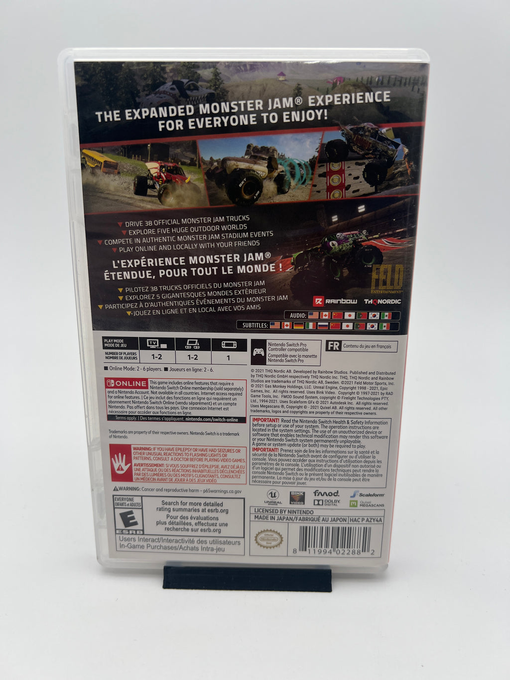 Nintendo Switch Monster Jam Steel Titans 2