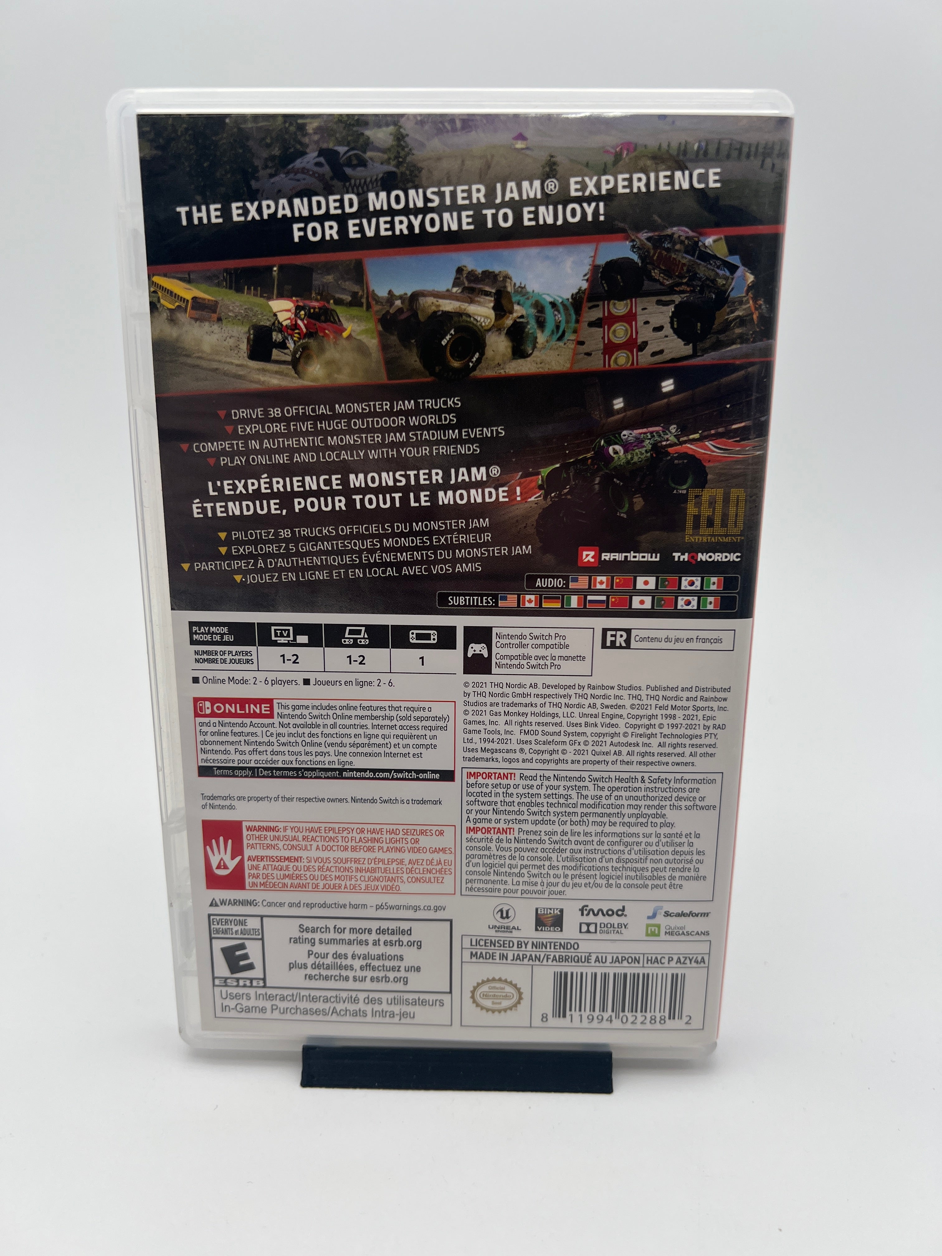 Nintendo Switch Monster Jam Steel Titans 2