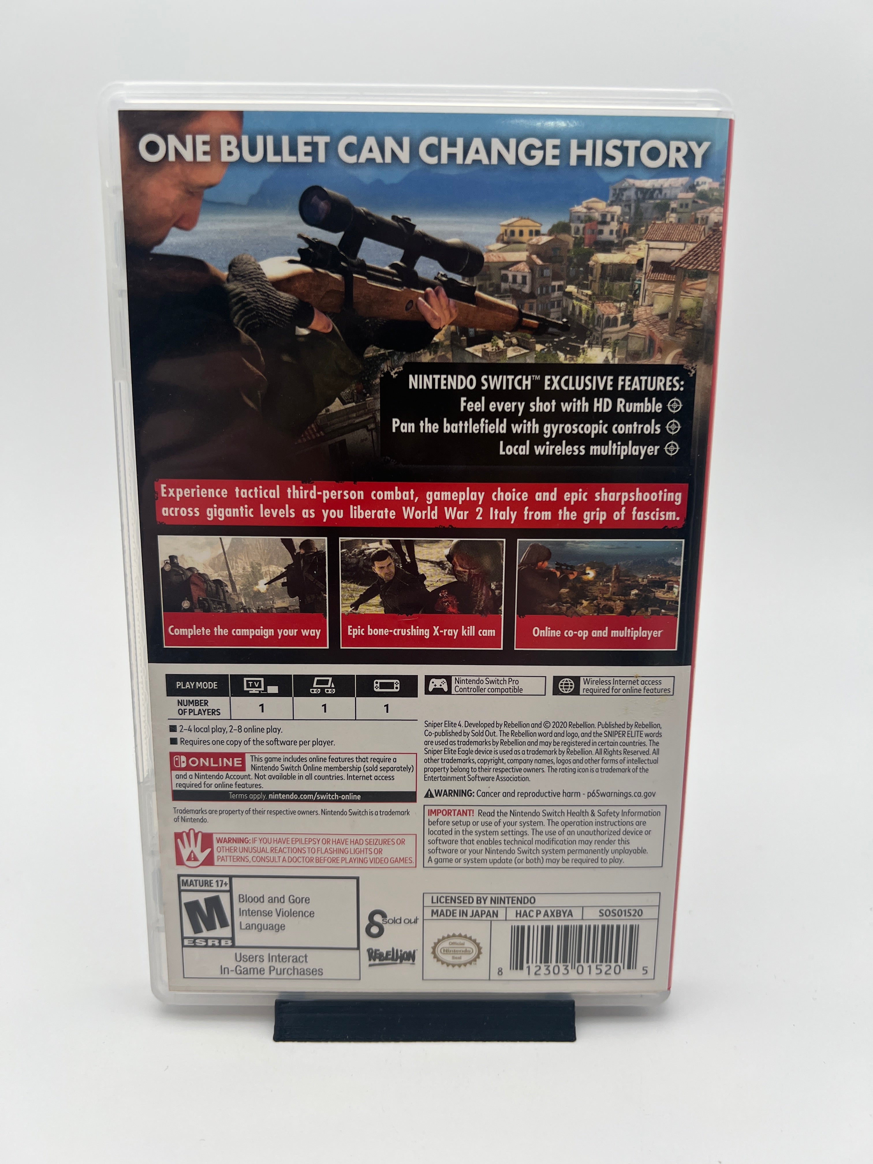 Nintendo Switch Sniper Elite 4