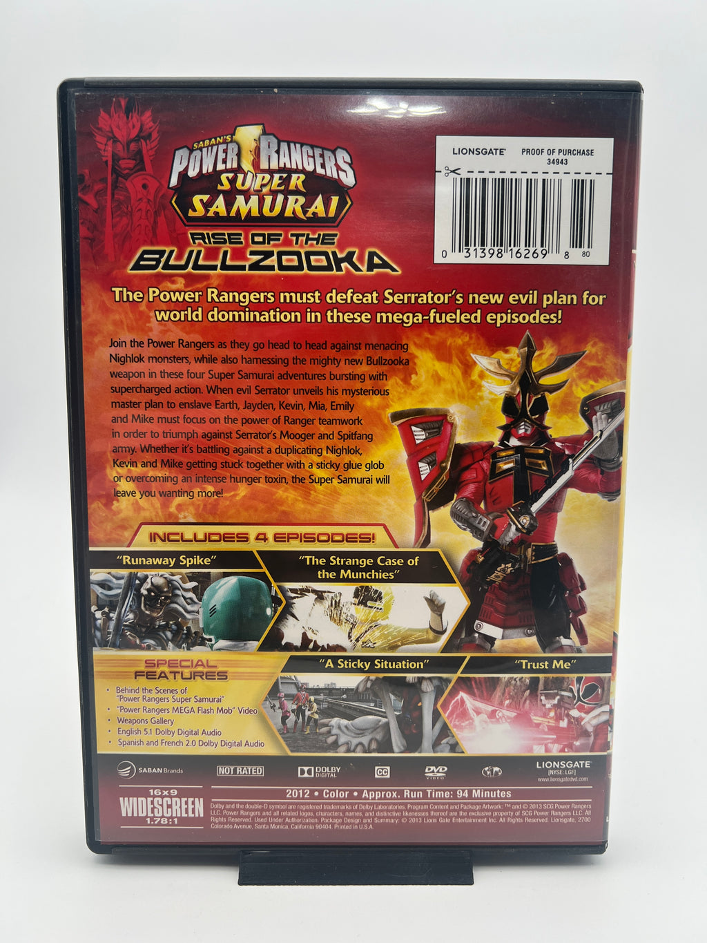 Power Rangers Super Samurai Rise of the Bullzooka