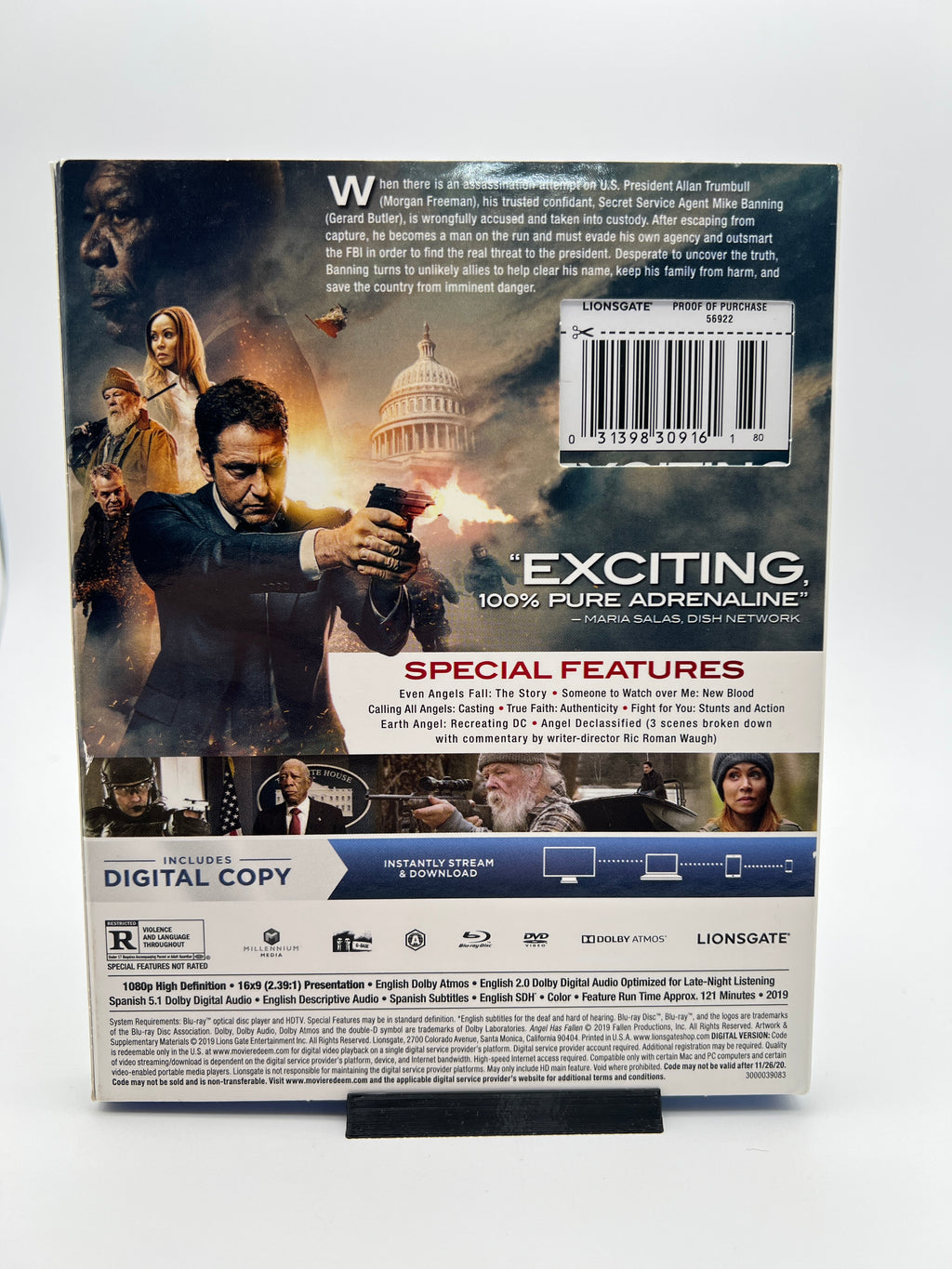 Angel Has Fallen W/ Slipcover