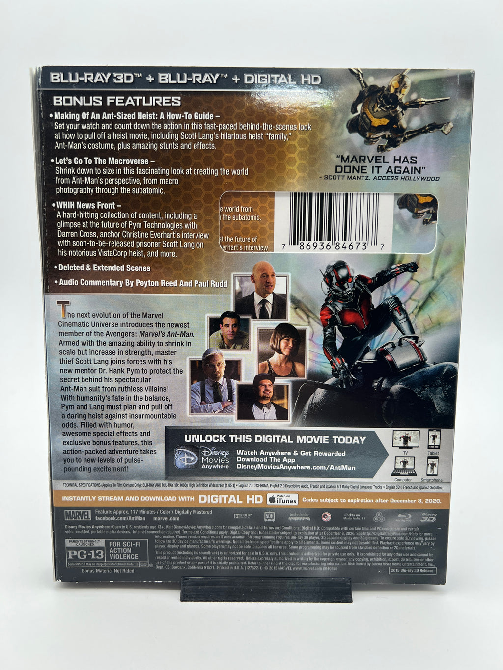 Ant-Man 3D W/ Slipcover
