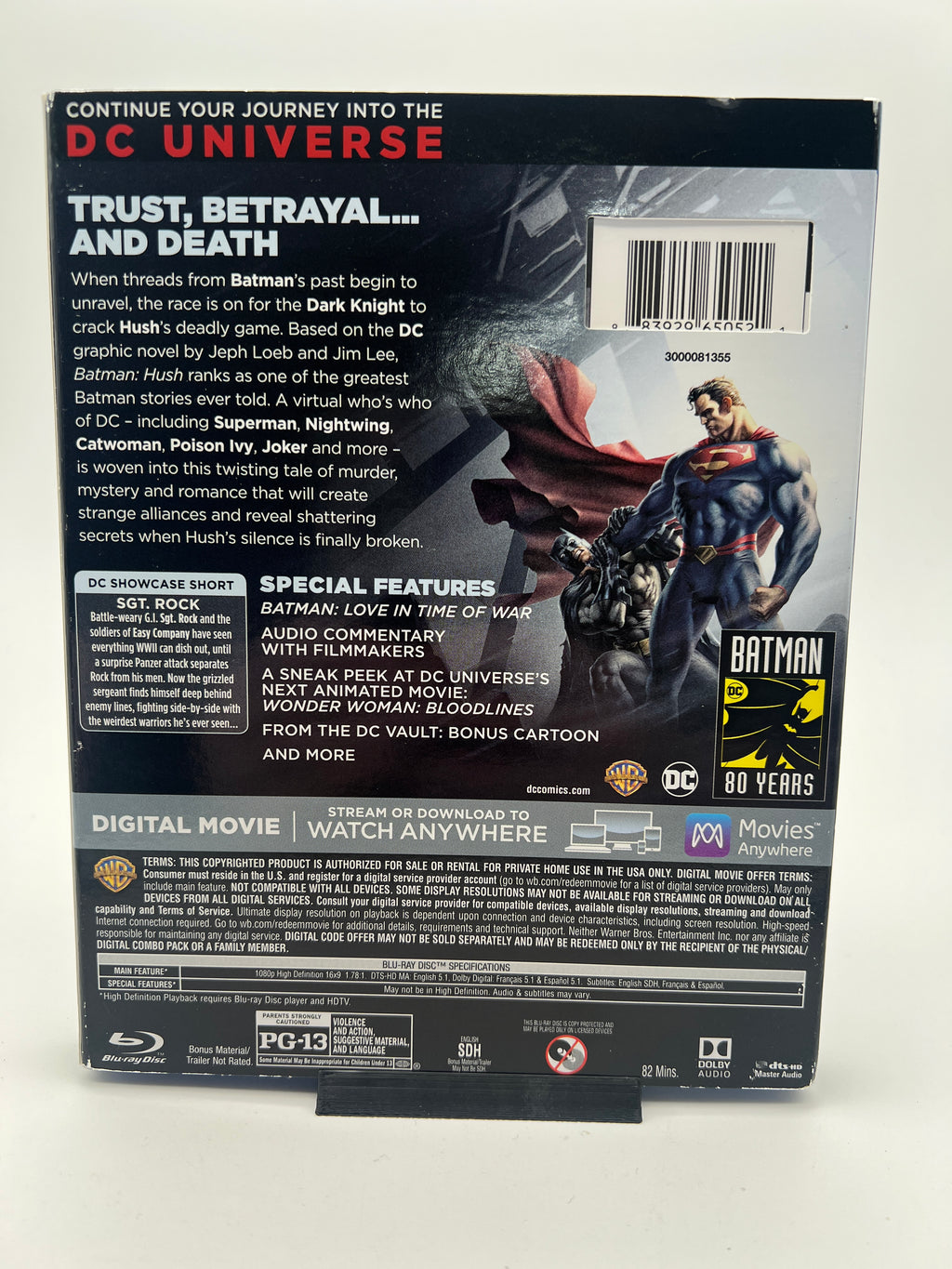 Batman Hush W/ Slipcover