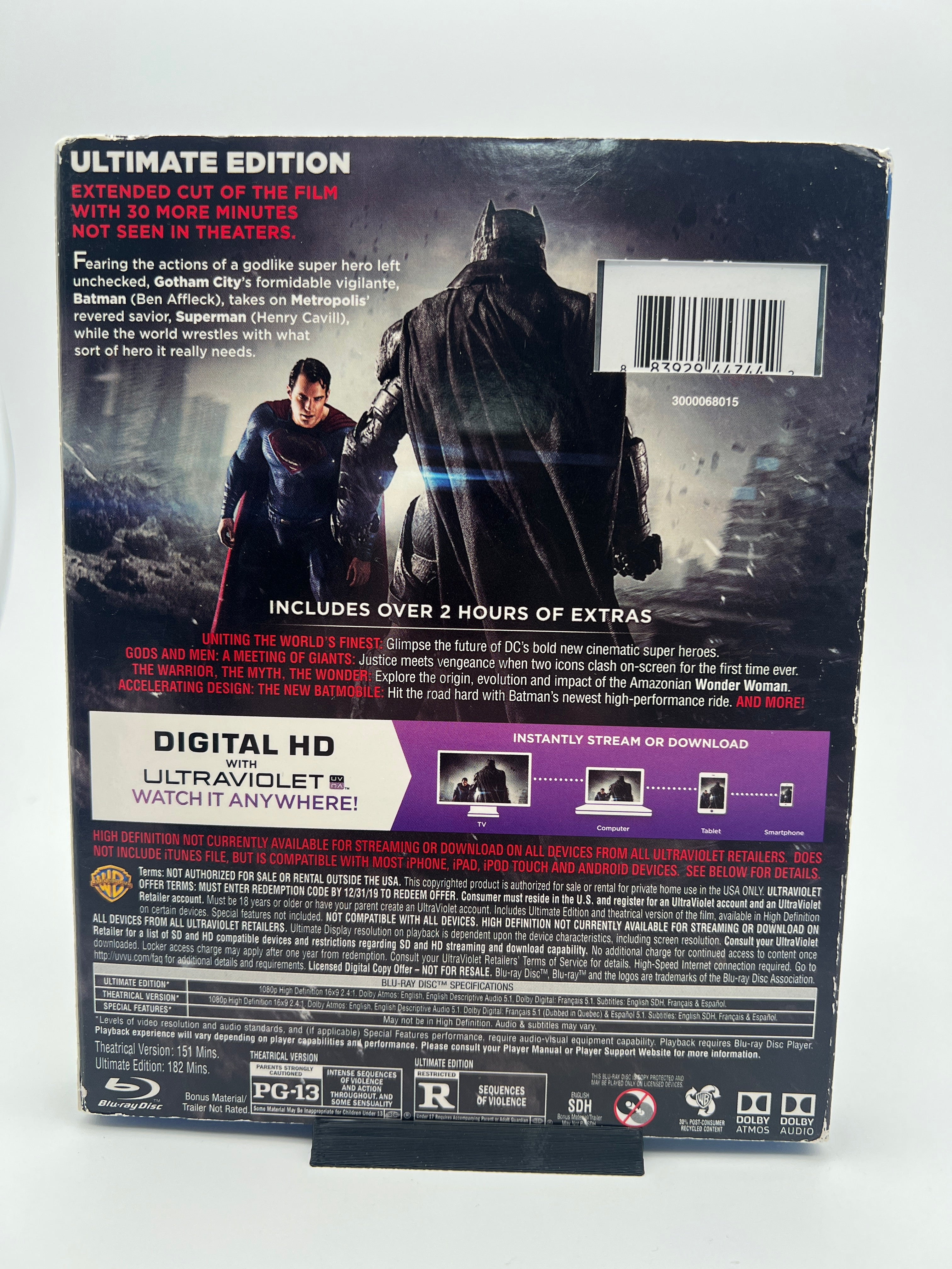 Batman V Superman: Dawn of Justice W/ Slipcover