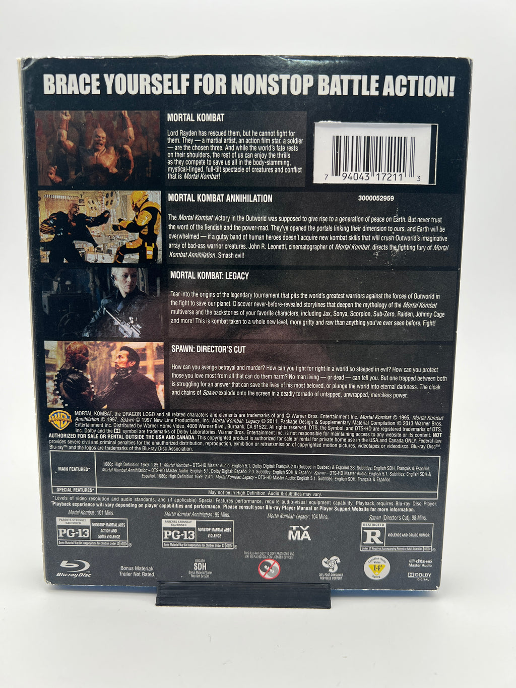 Blades and Battles Collection- 4Film Favorites W/ Slipcover