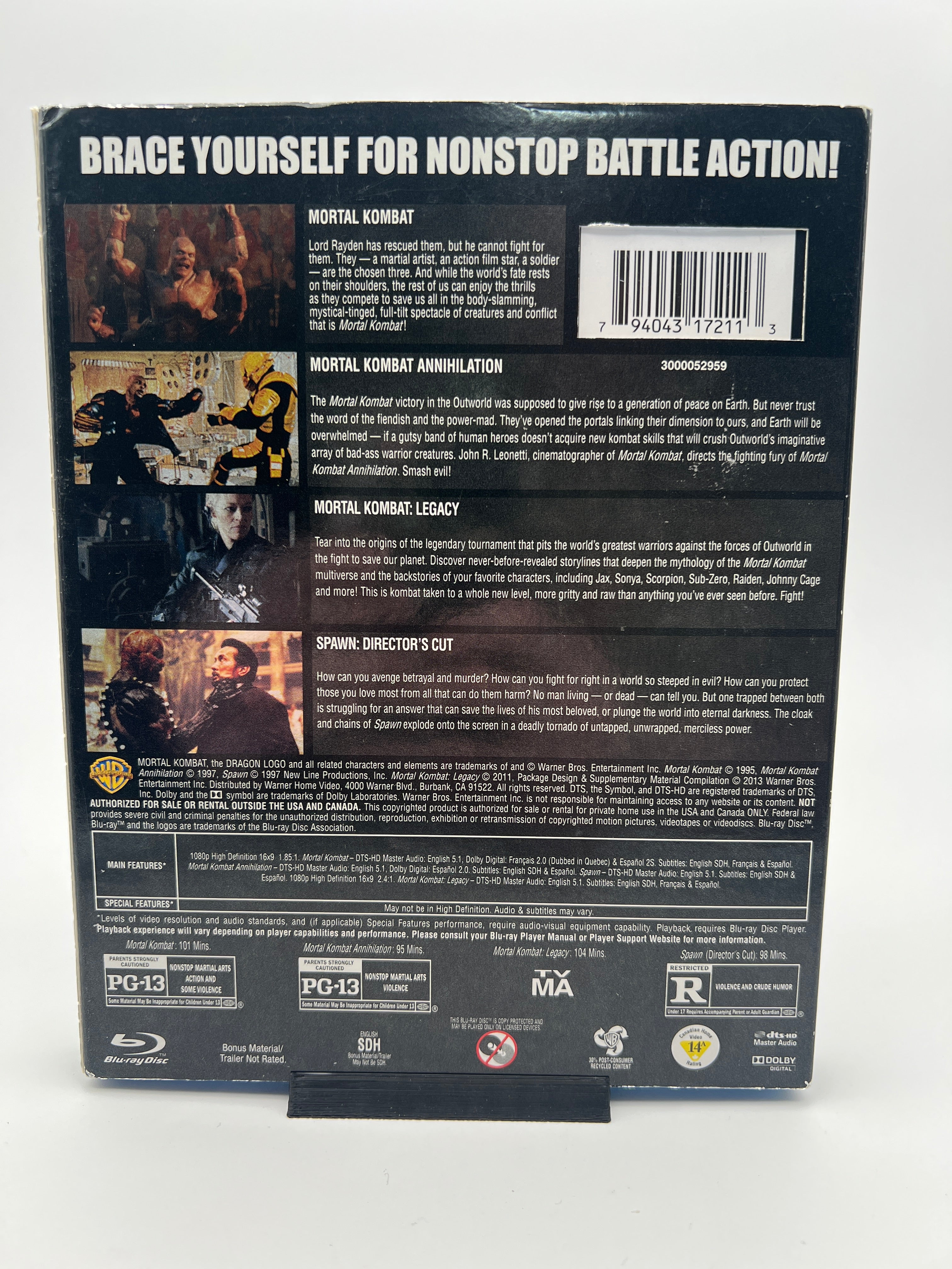 Blades and Battles Collection- 4Film Favorites W/ Slipcover