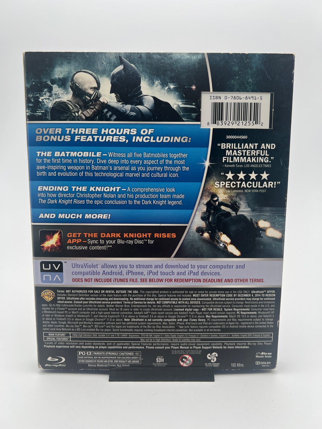 Dark Knight Rises, The W/ Slipcover