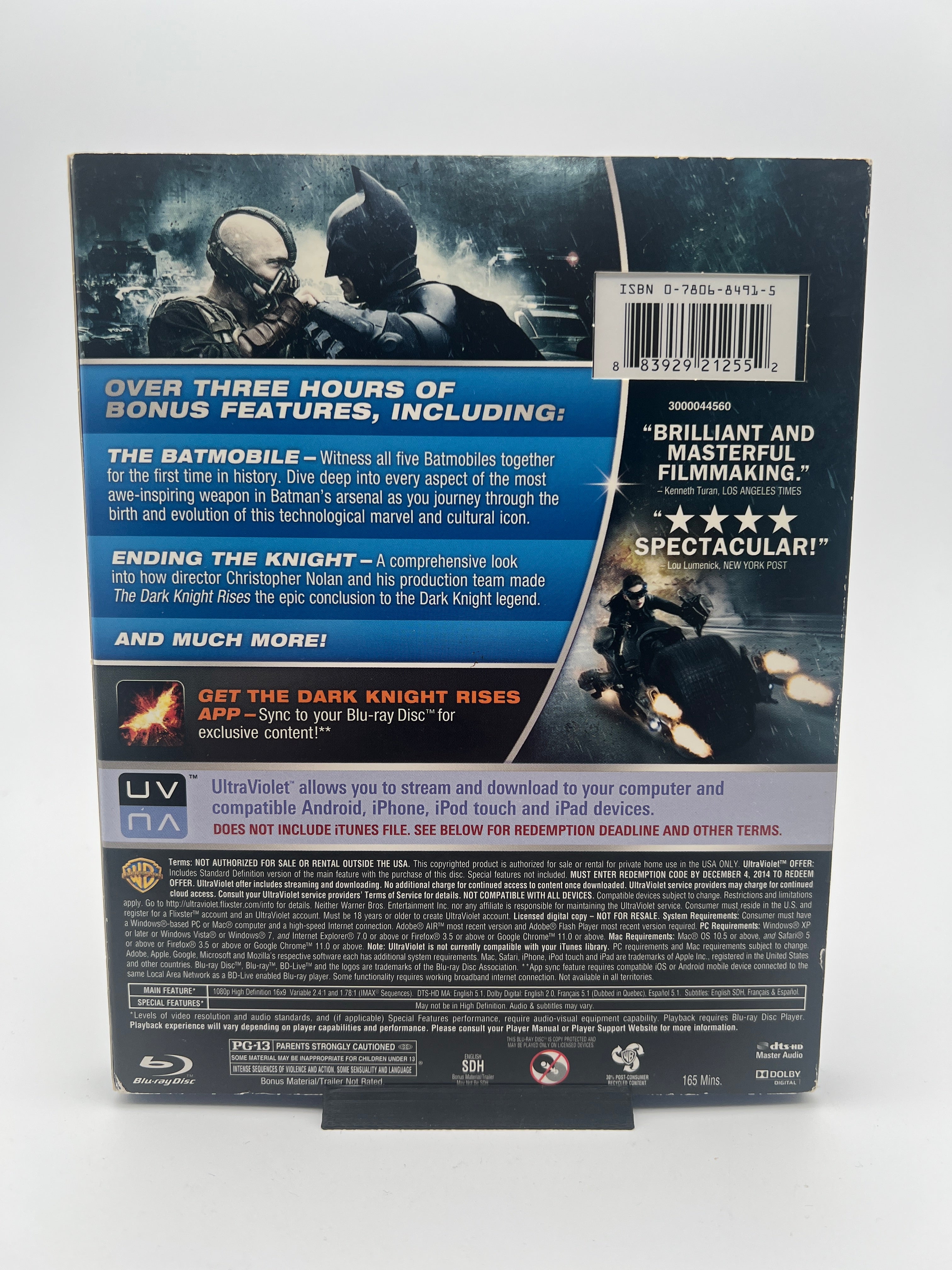Dark Knight Rises, The W/ Slipcover
