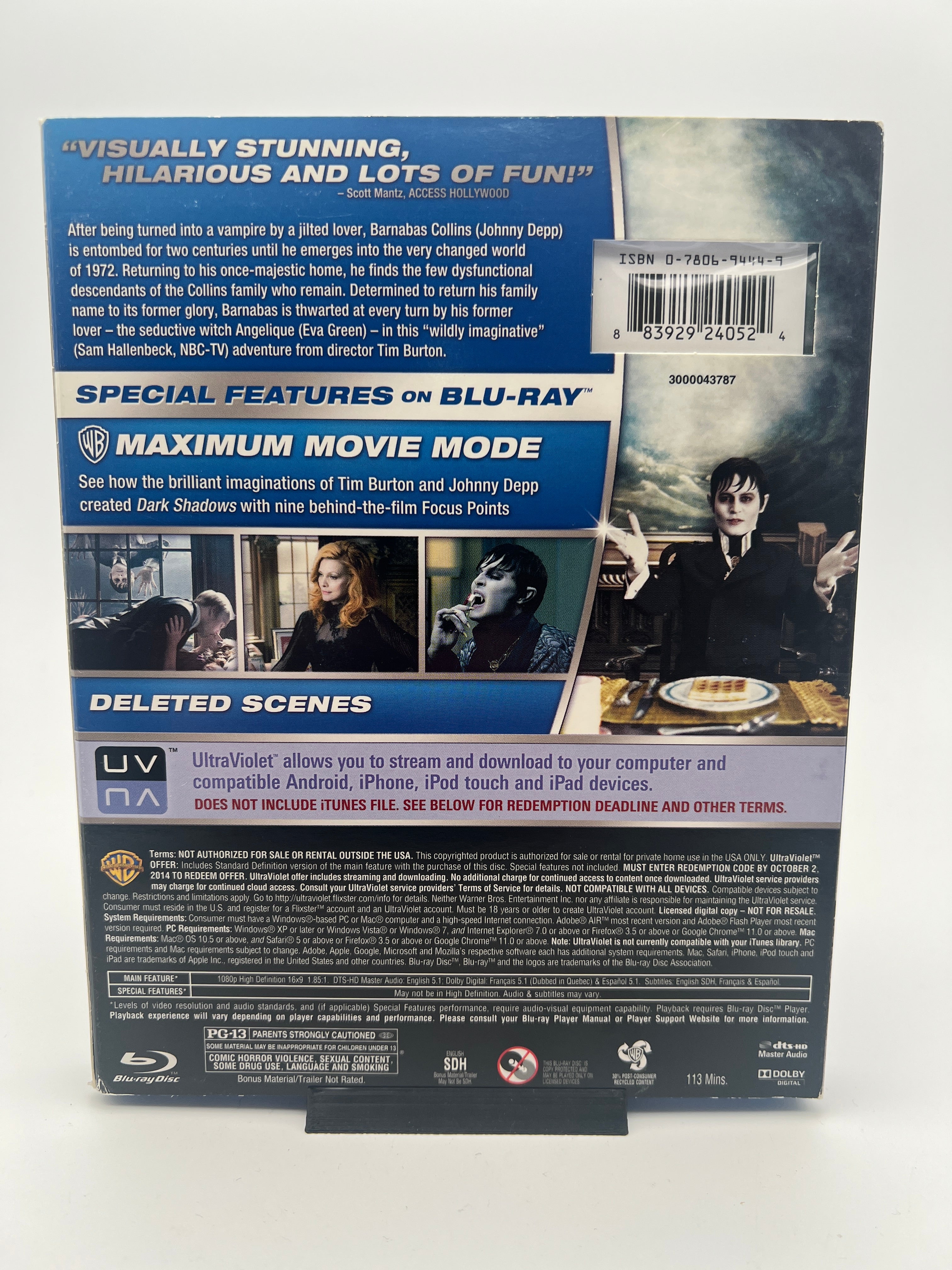 Dark Shadows W/ Slipcover