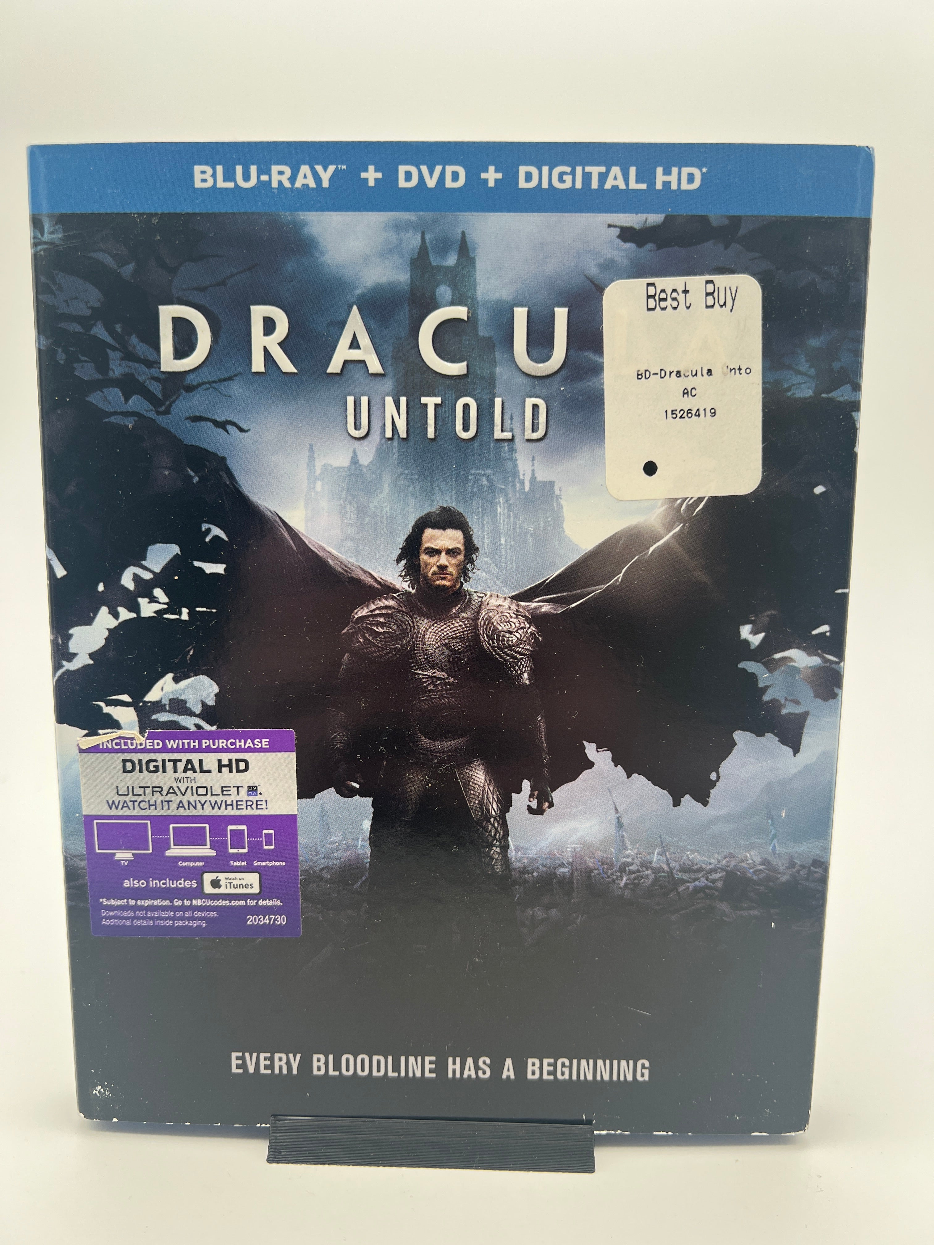 Dracula Untold W/ Slipcover