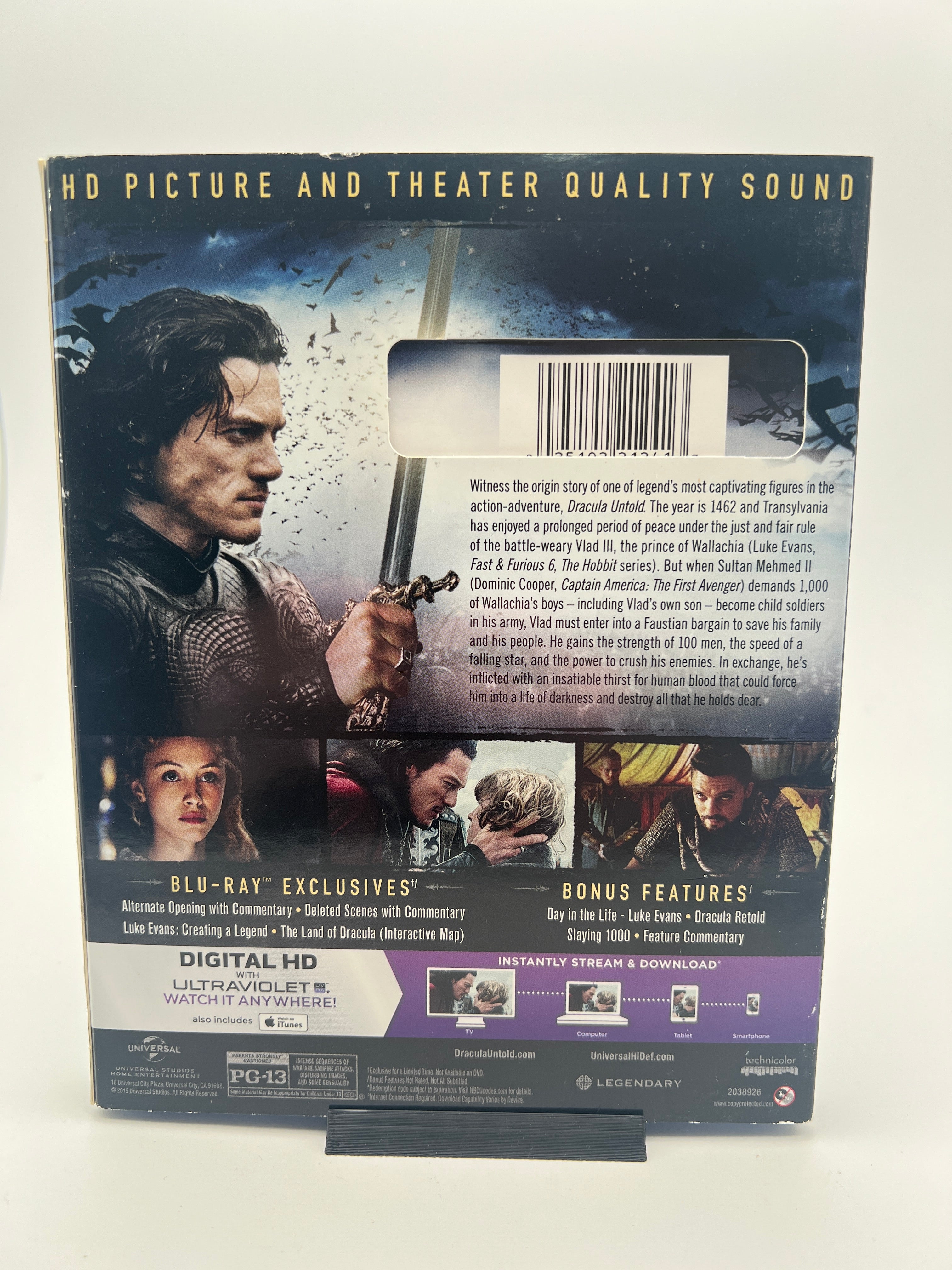 Dracula Untold W/ Slipcover