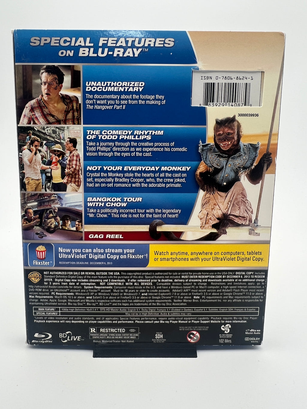 Hangover, The Part II W/ Slipcover