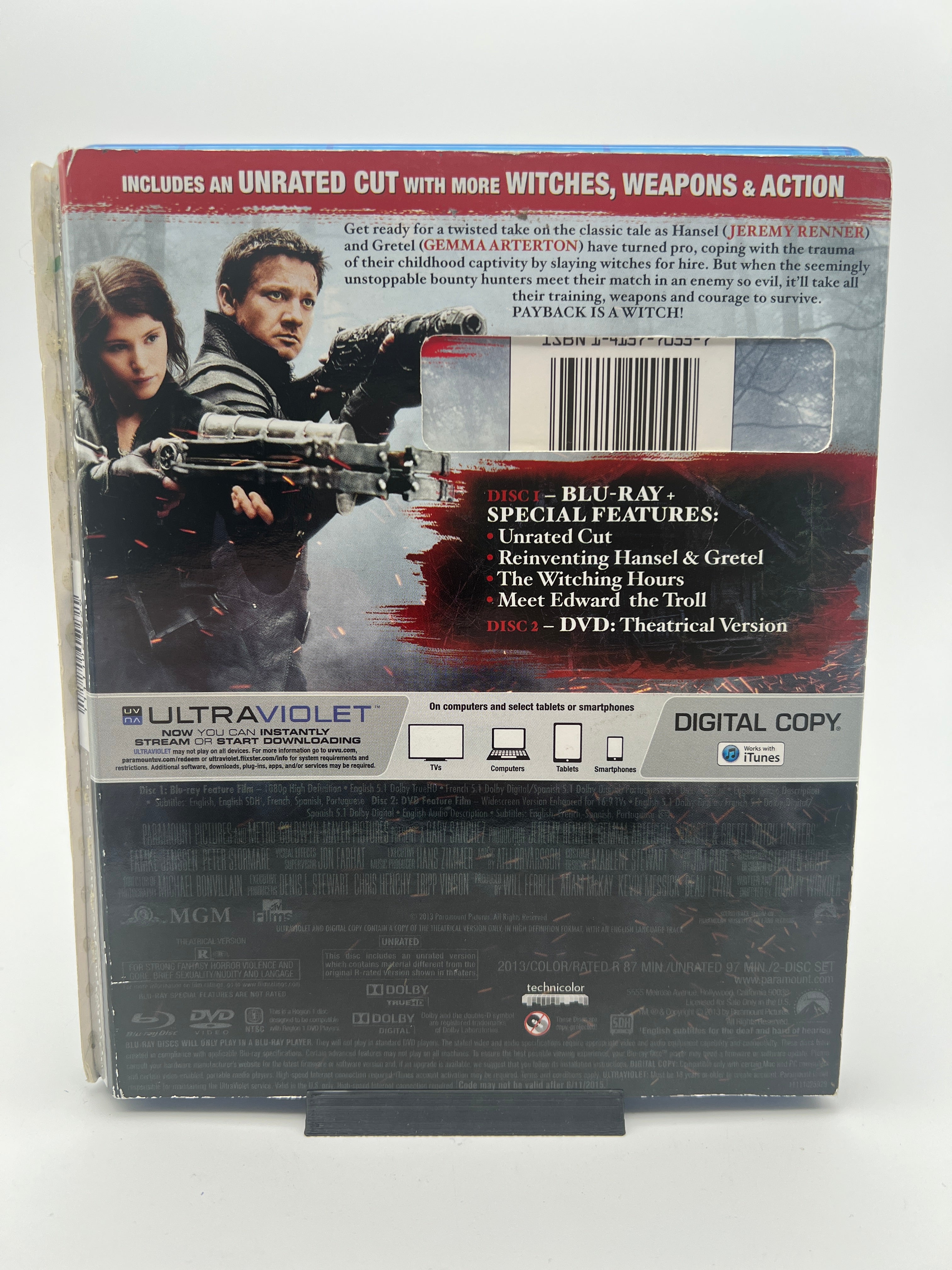Hansel & Gretel Witch Hunters W/ Slipcover