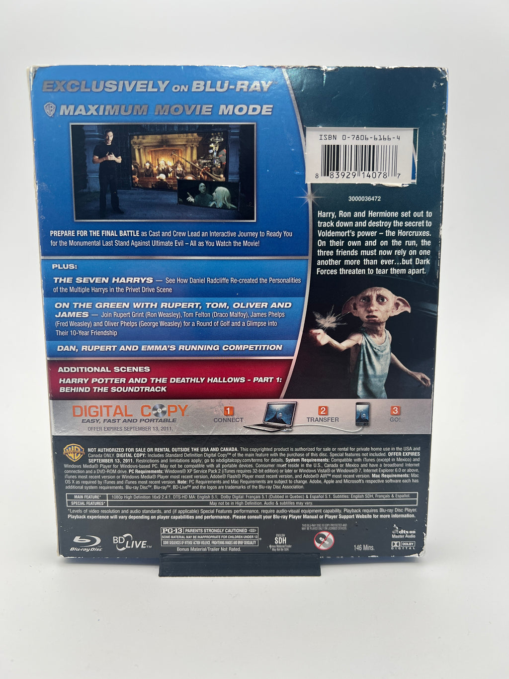 Harry Potter and the Deathly Hallows Part 1 W/ Slipcover