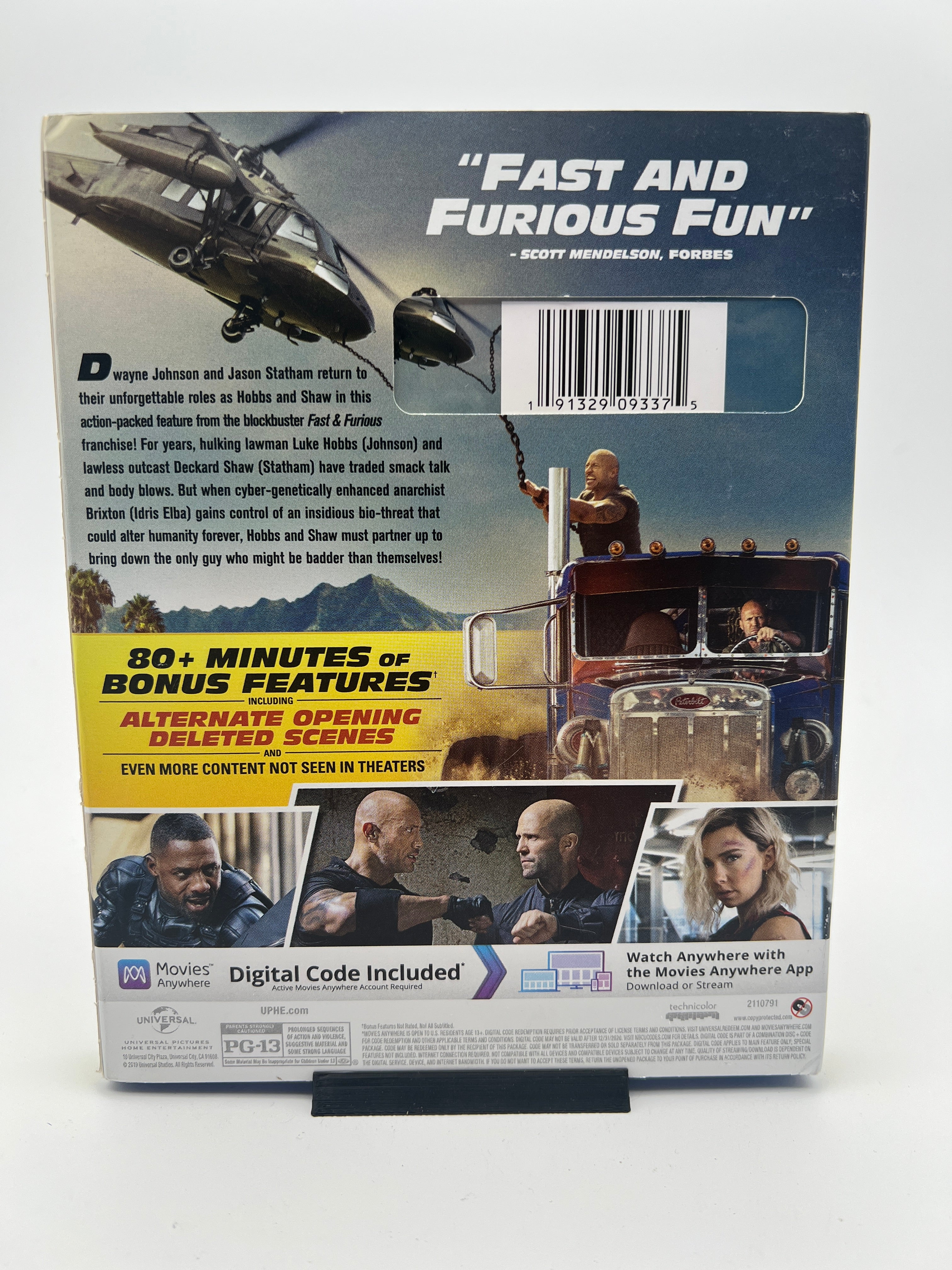 Hobbs & Shaw W/ Slipcover