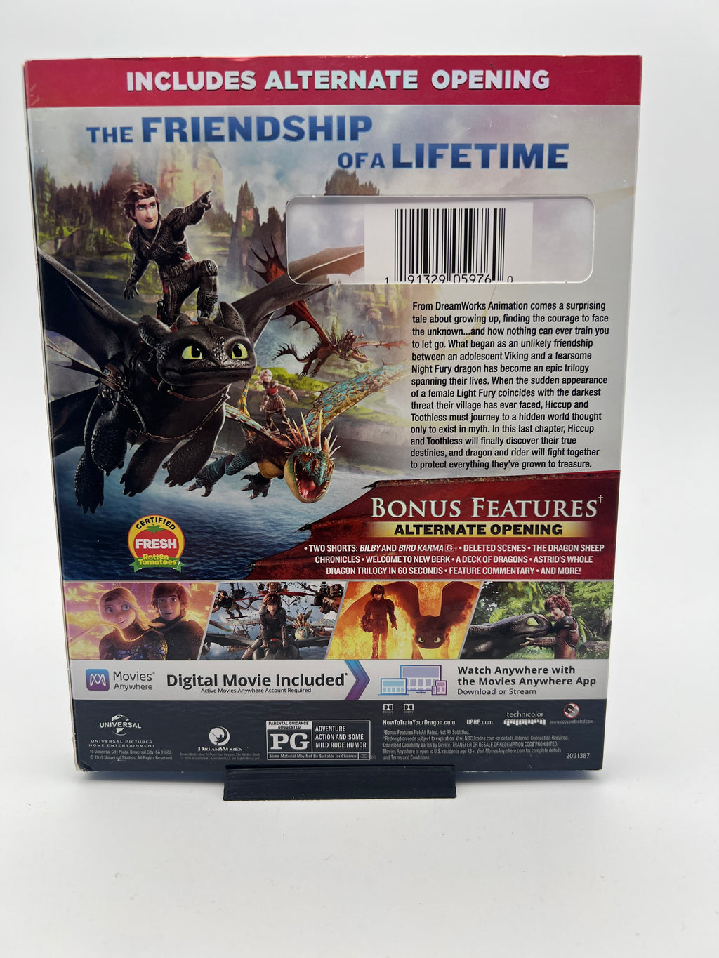 How to Train Your Dragon: The Hidden World W/ Slipcover