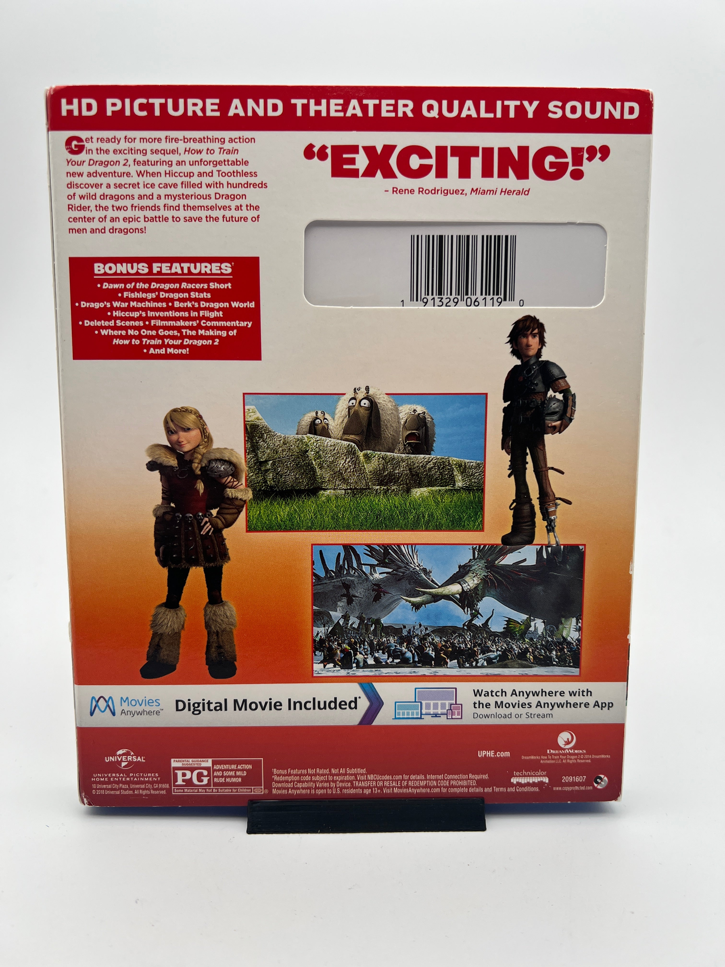 How to Train Your Dragon 2 W/ Slipcover
