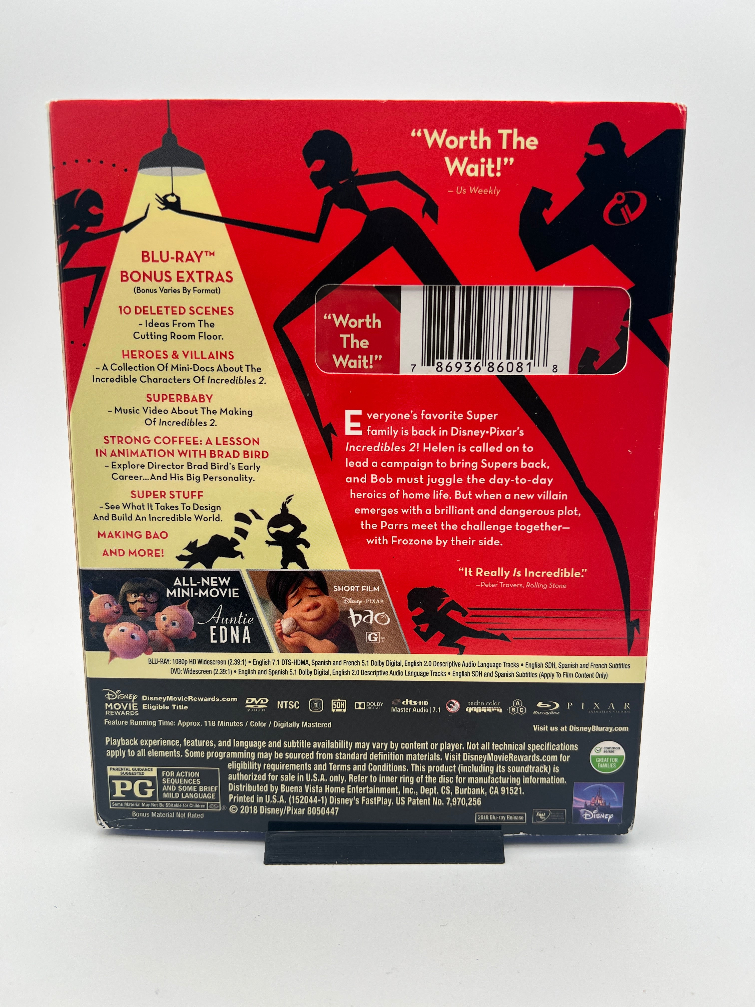Incredibles 2 W/ Slipcover
