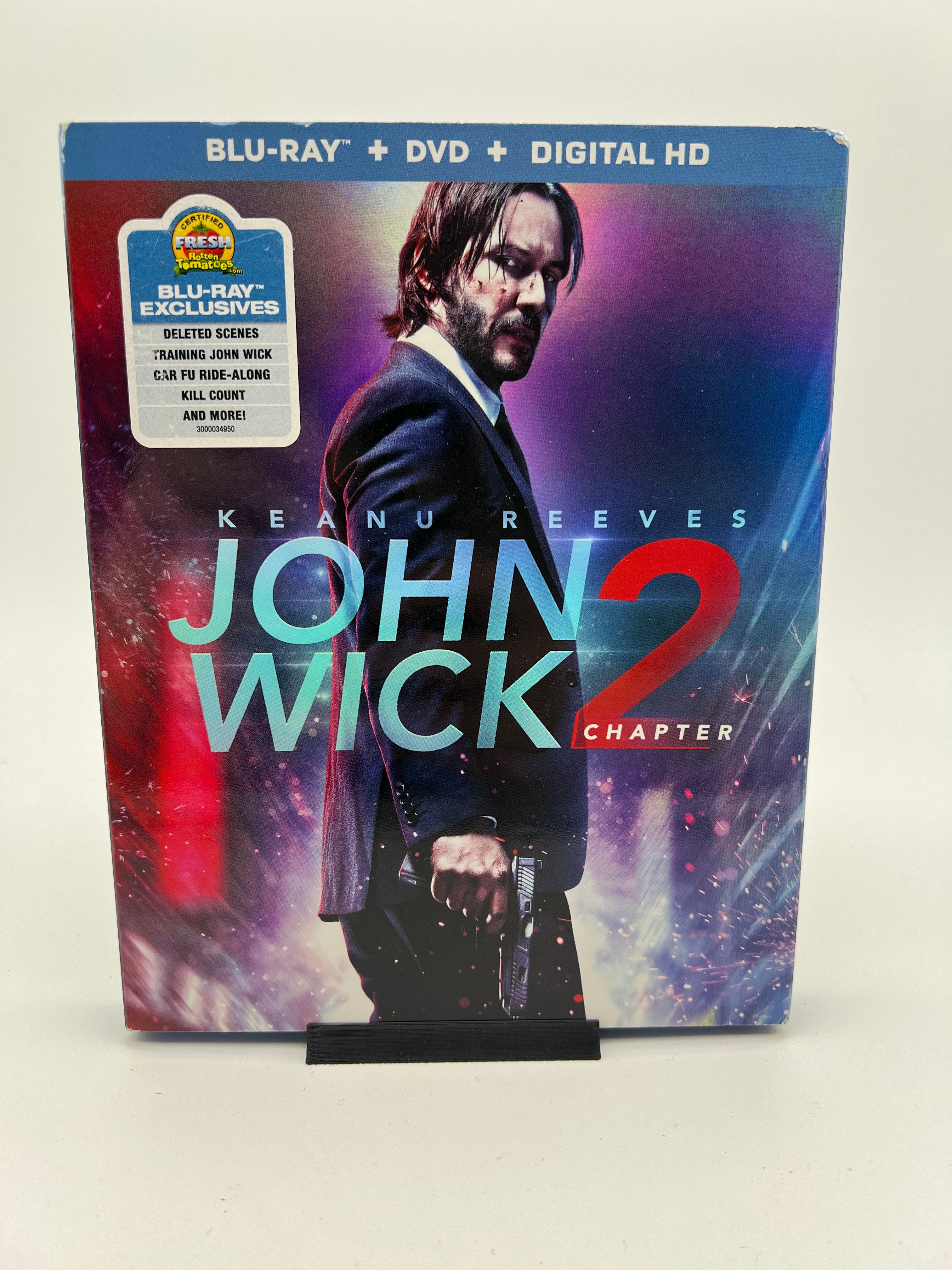 John Wick Chapter 2 W/ Slipcover