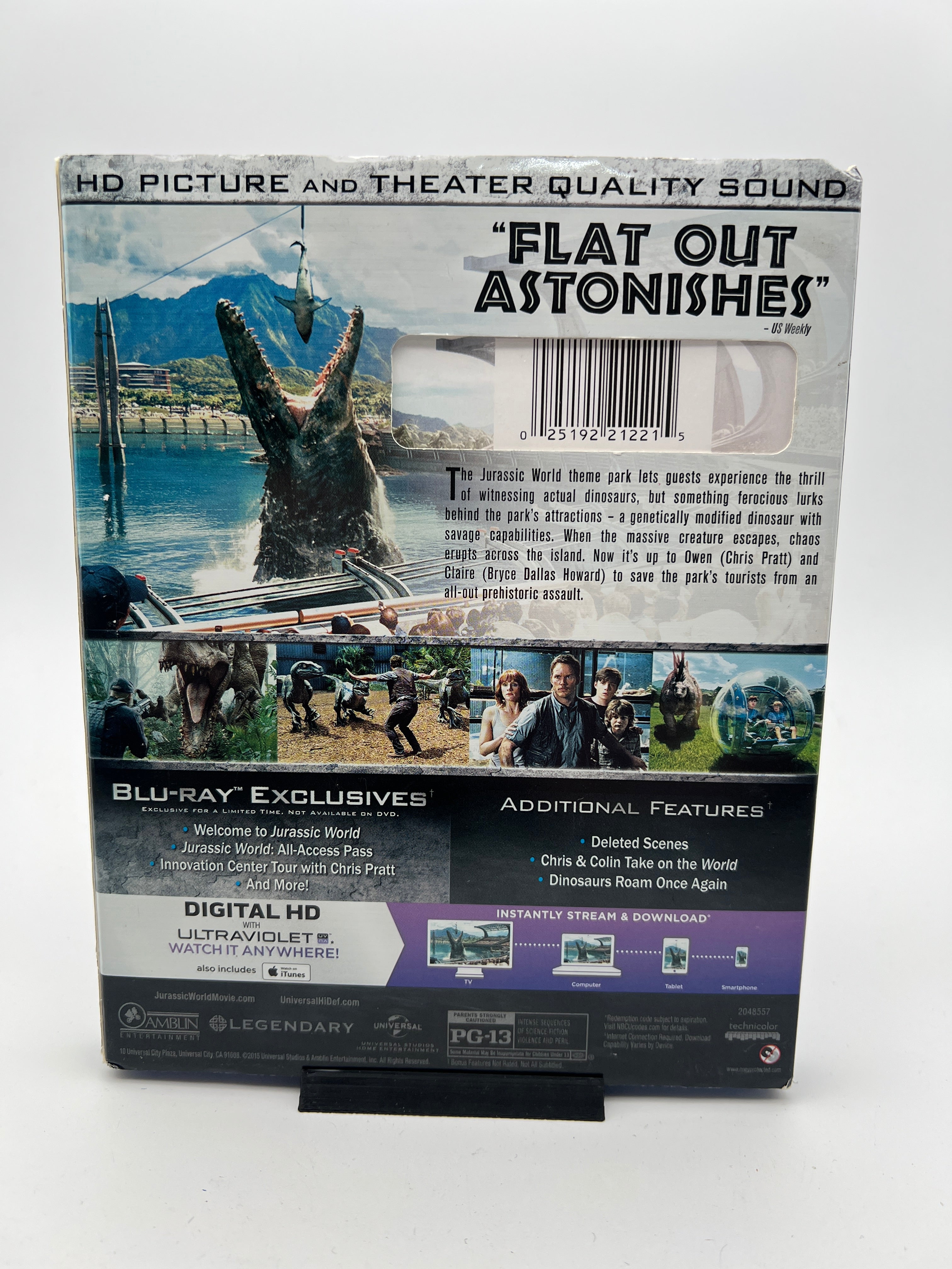 Jurassic World W/ Slipcover