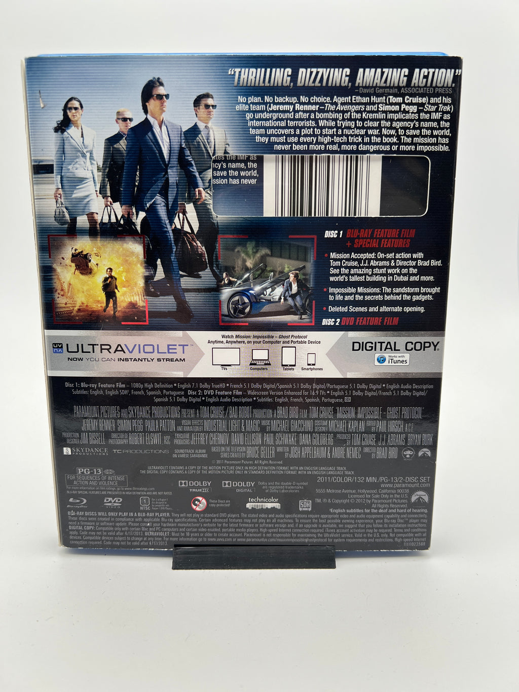 Mission Impossible: Ghost Protocol W/ Slipcover