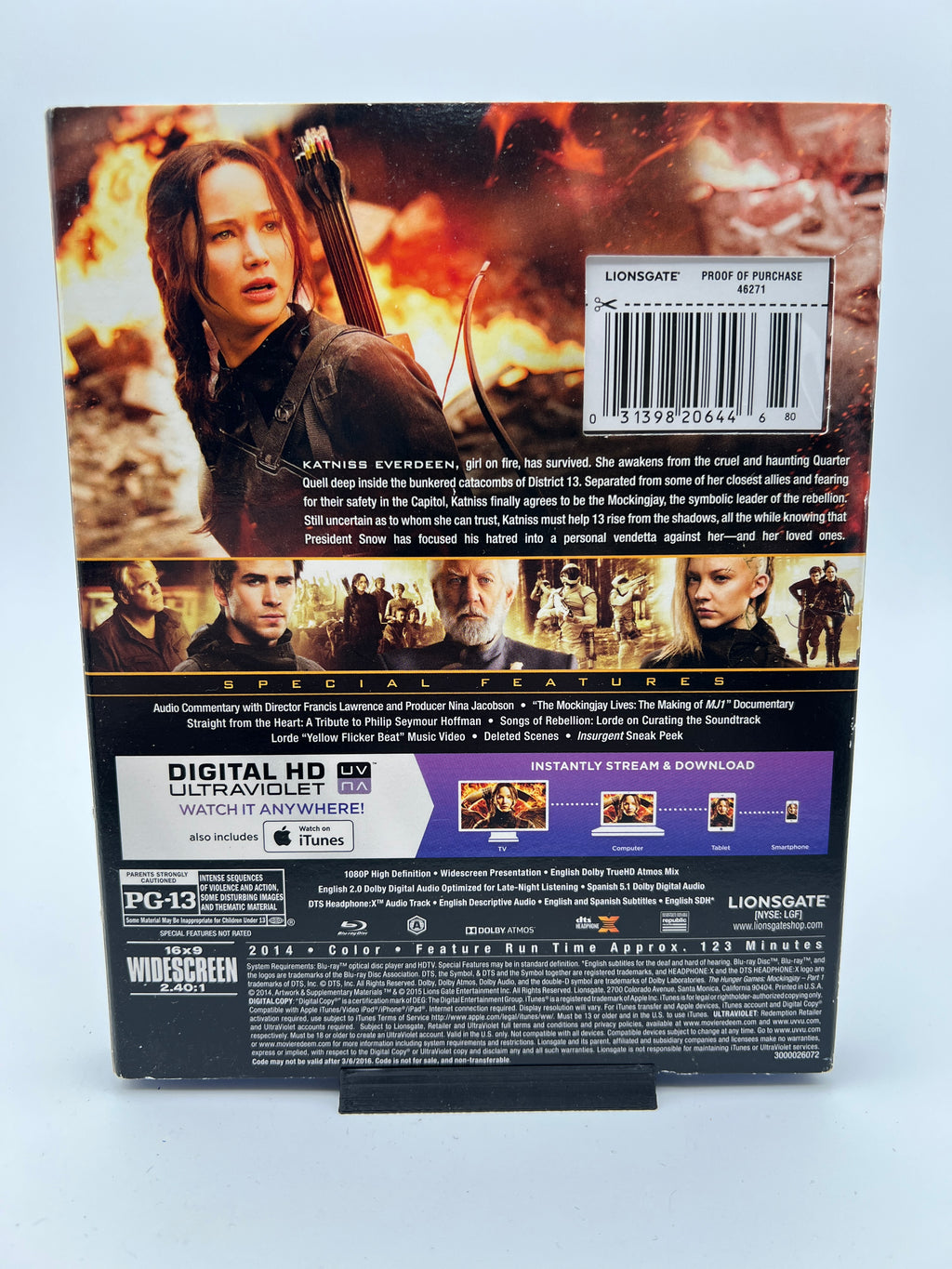 Hunger Games, The: Mockingjay Part I W/ Slipcover