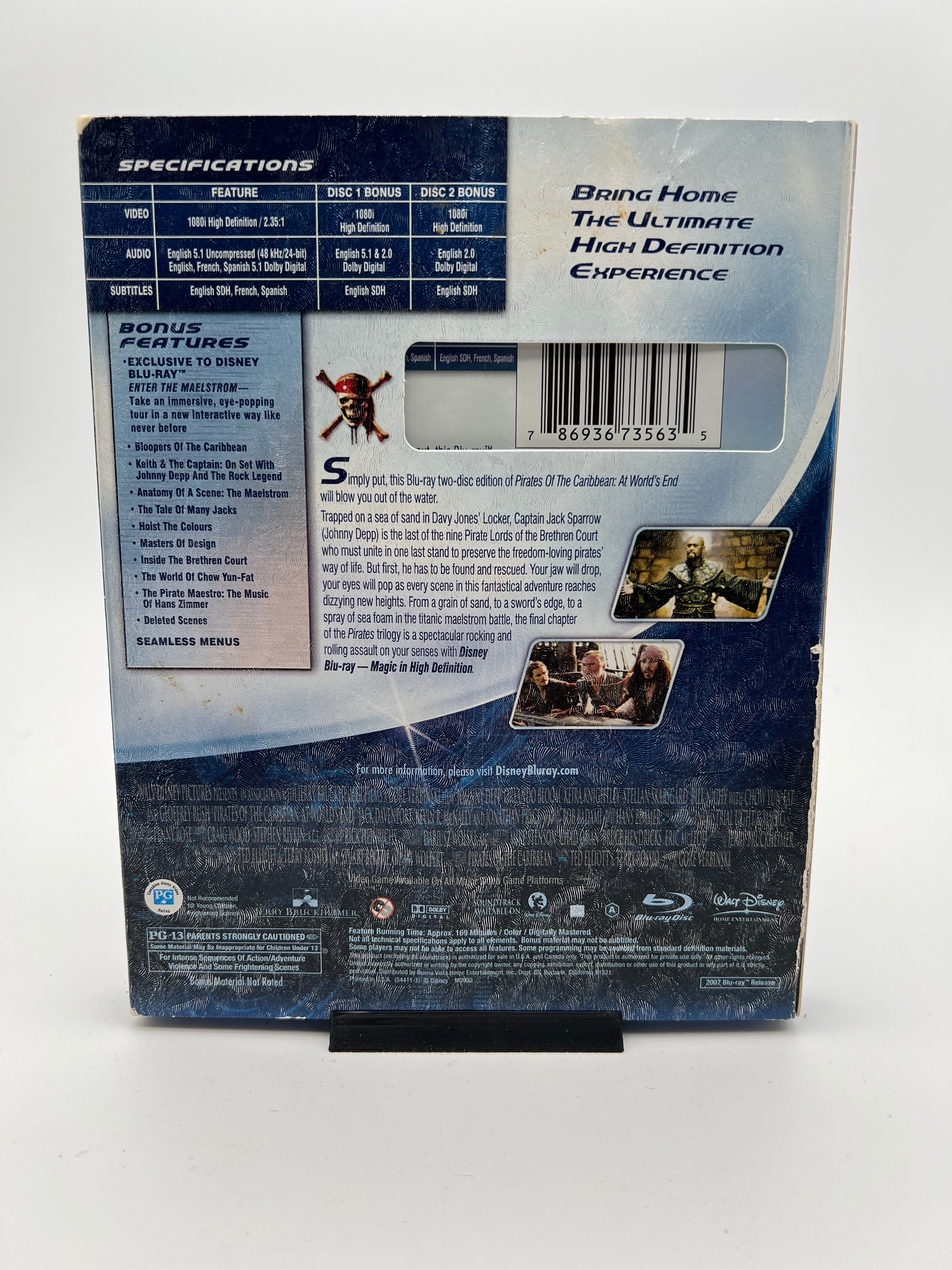 Pirates of the Caribbean: At World’s End W/ Slipcover