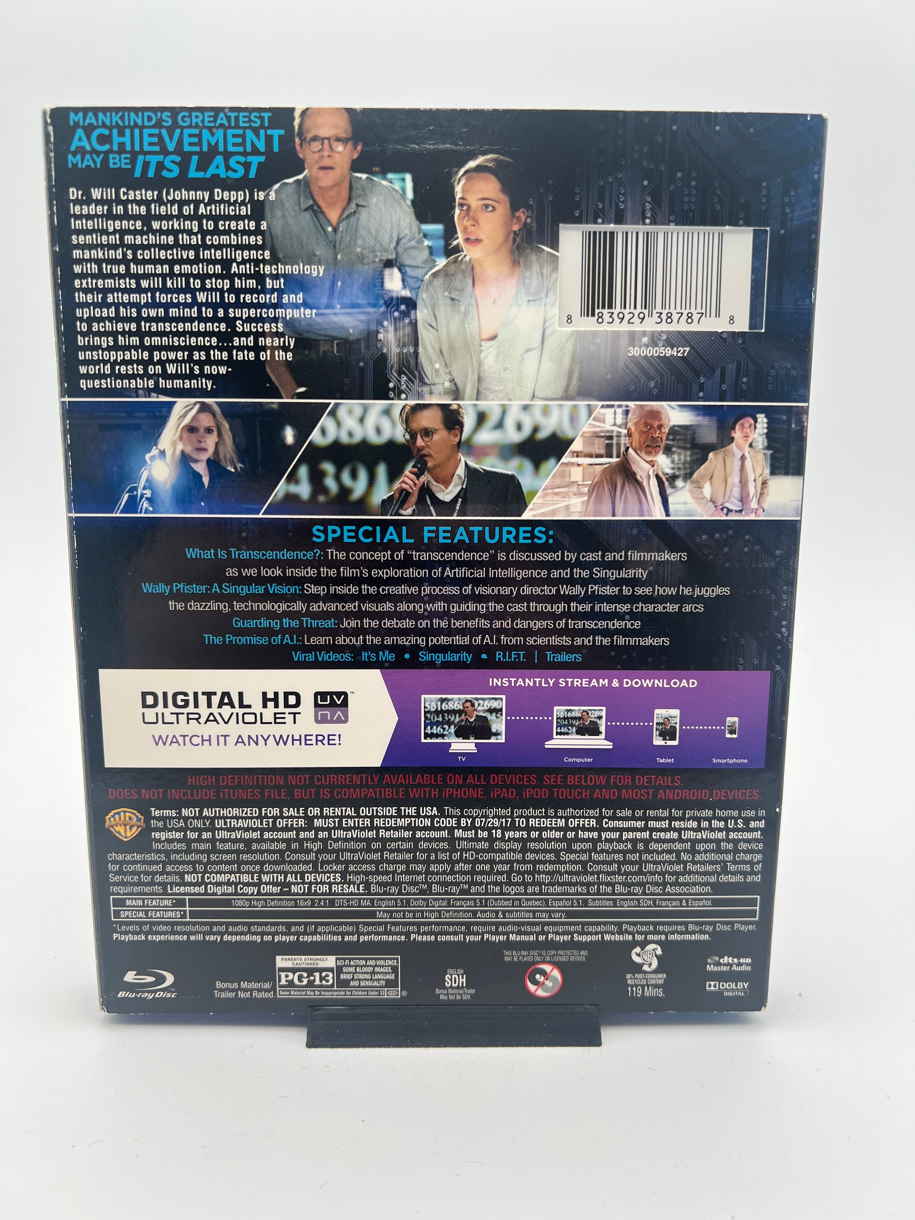 Transcendence W/ Slipcover