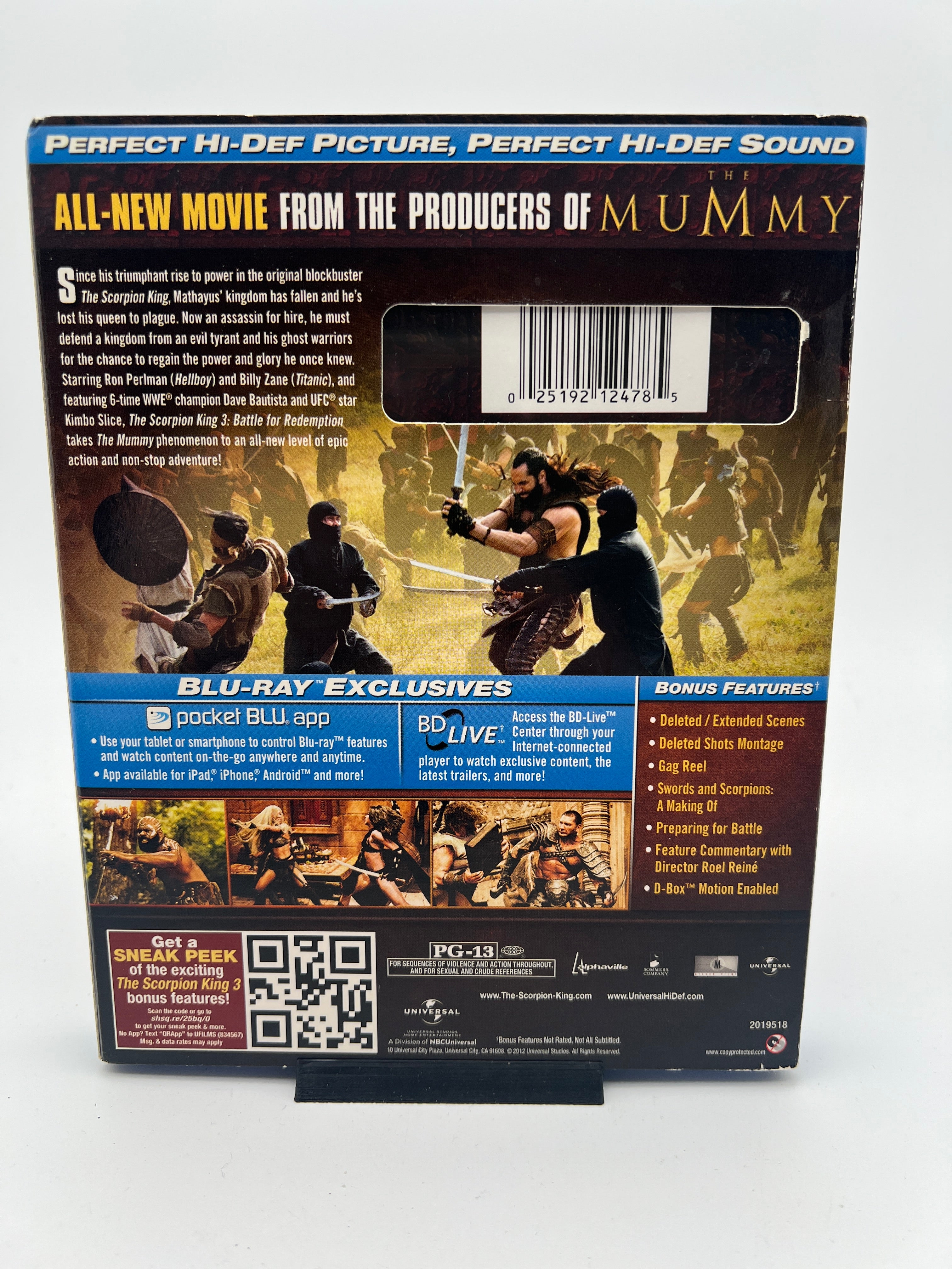 Scorpion King 3, The: Battle for Redemption W/ Slipcover