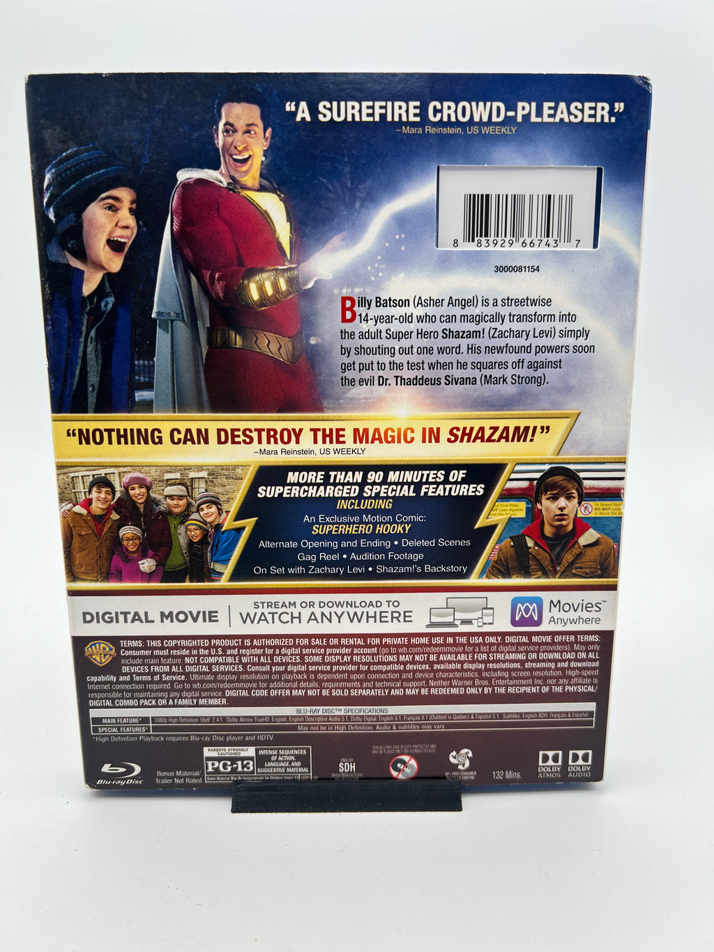 Shazam! W/ Slipcover