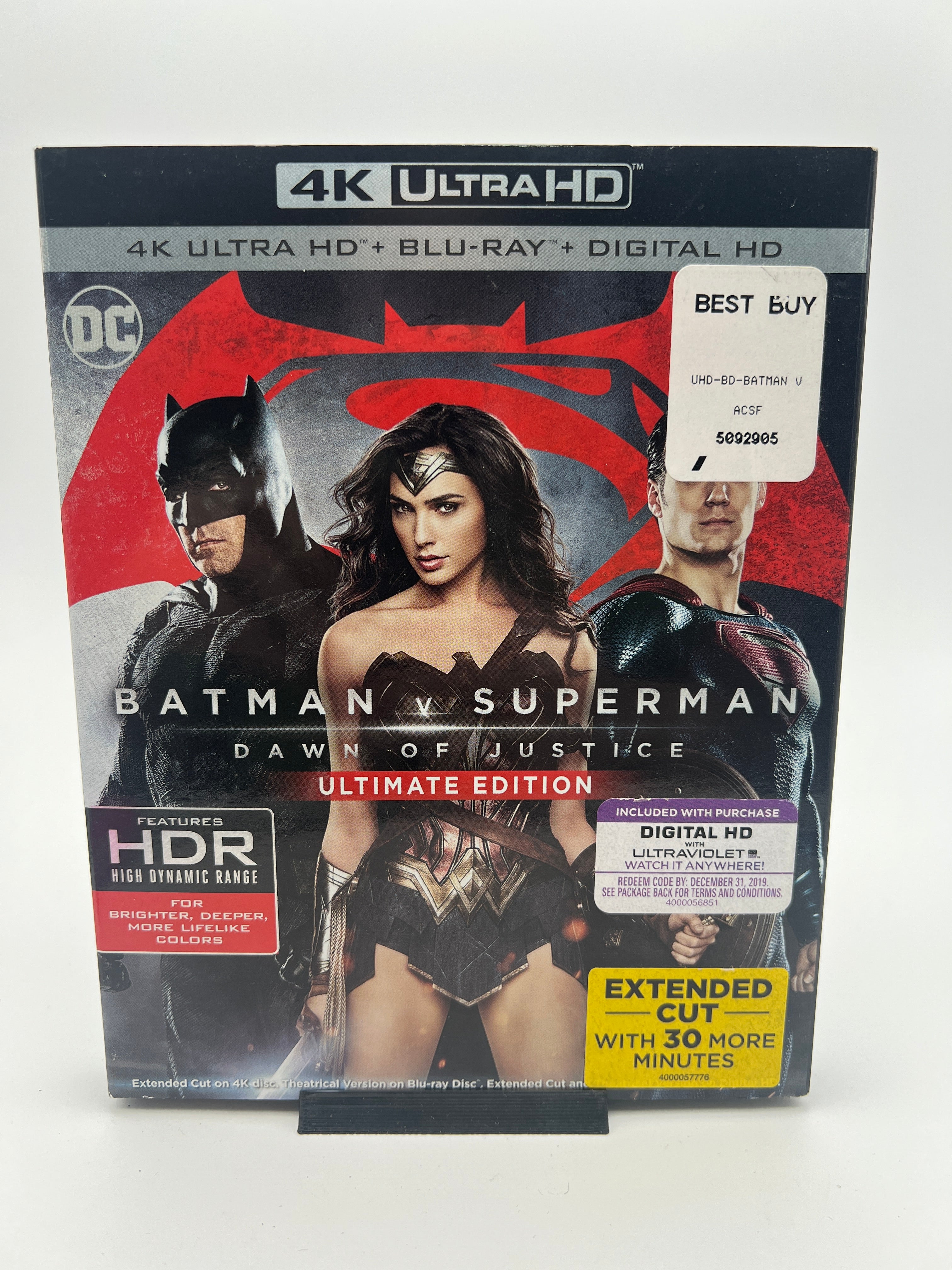 Batman V Superman: Dawn of Justice 4K Ultra HD W/ Slipcover