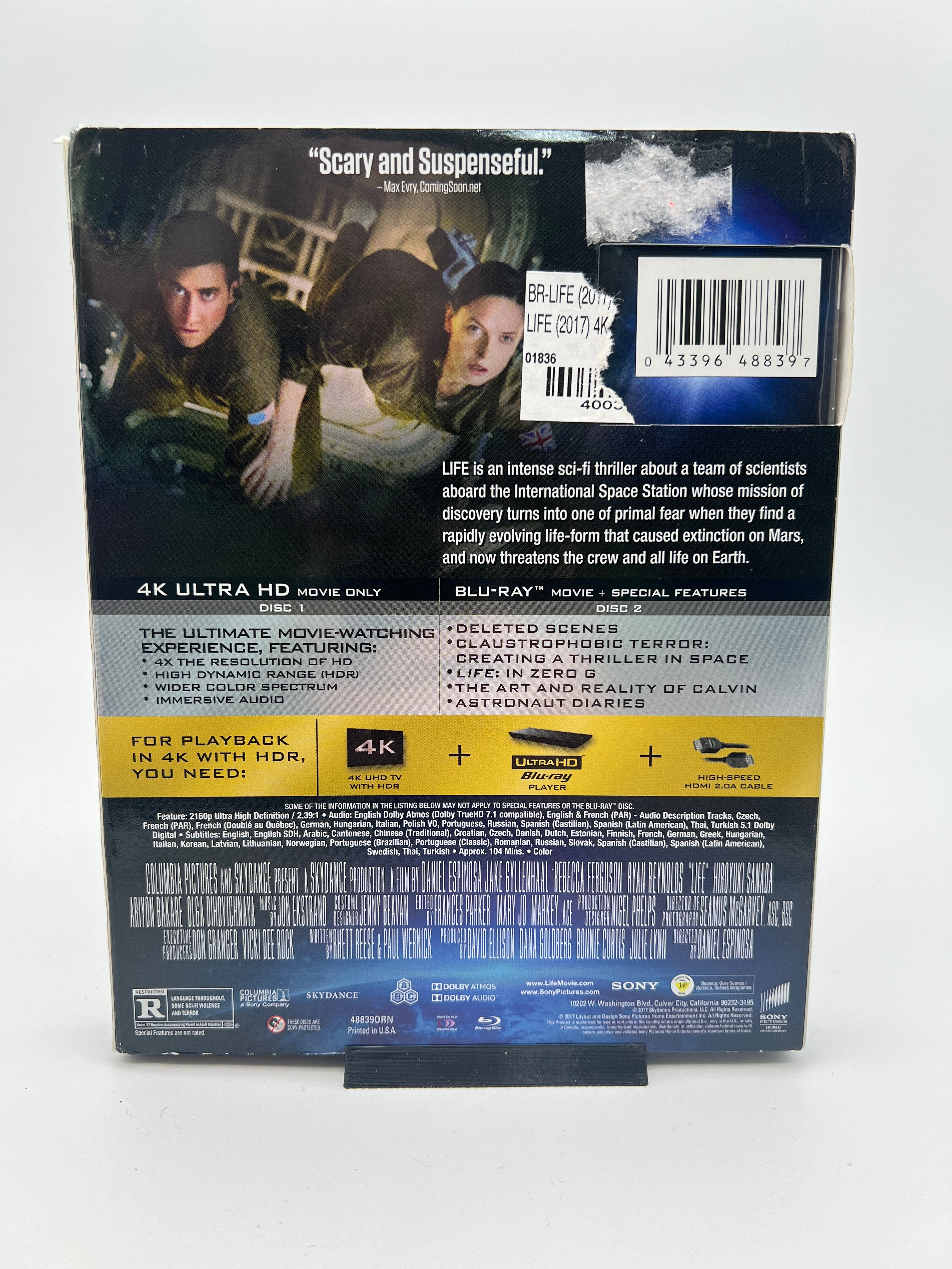 Life 4K Ultra HD W/ Slipcover