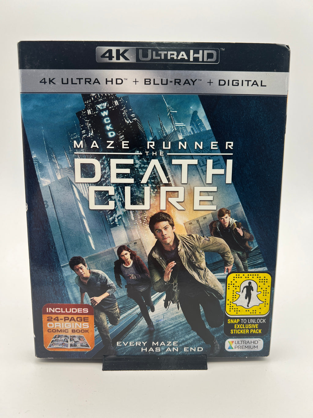 Maze Runner: The Death Cure 4K Ultra HD W/ Slipcover