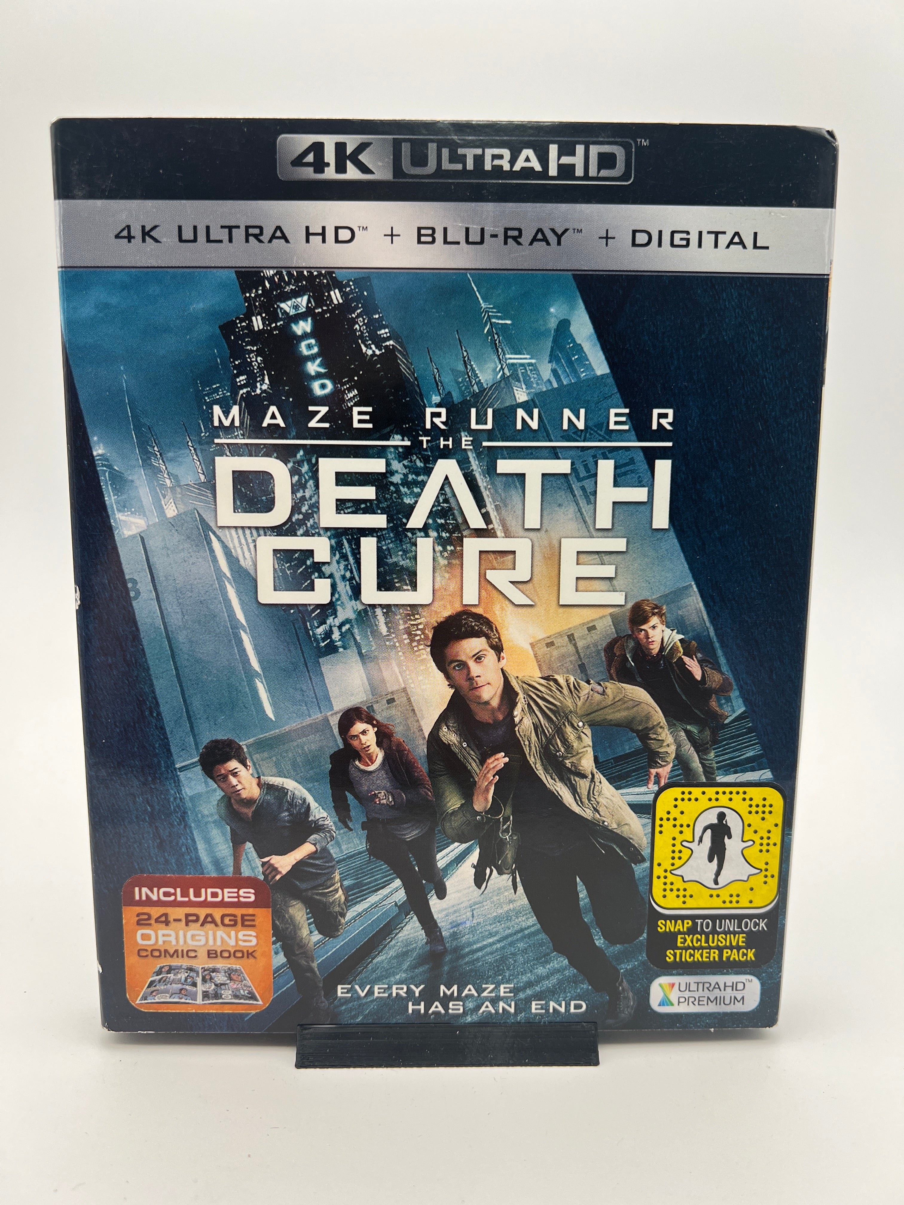 Maze Runner: The Death Cure 4K Ultra HD W/ Slipcover