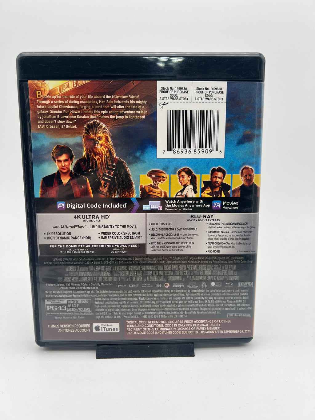 Solo 4K Ultra HD