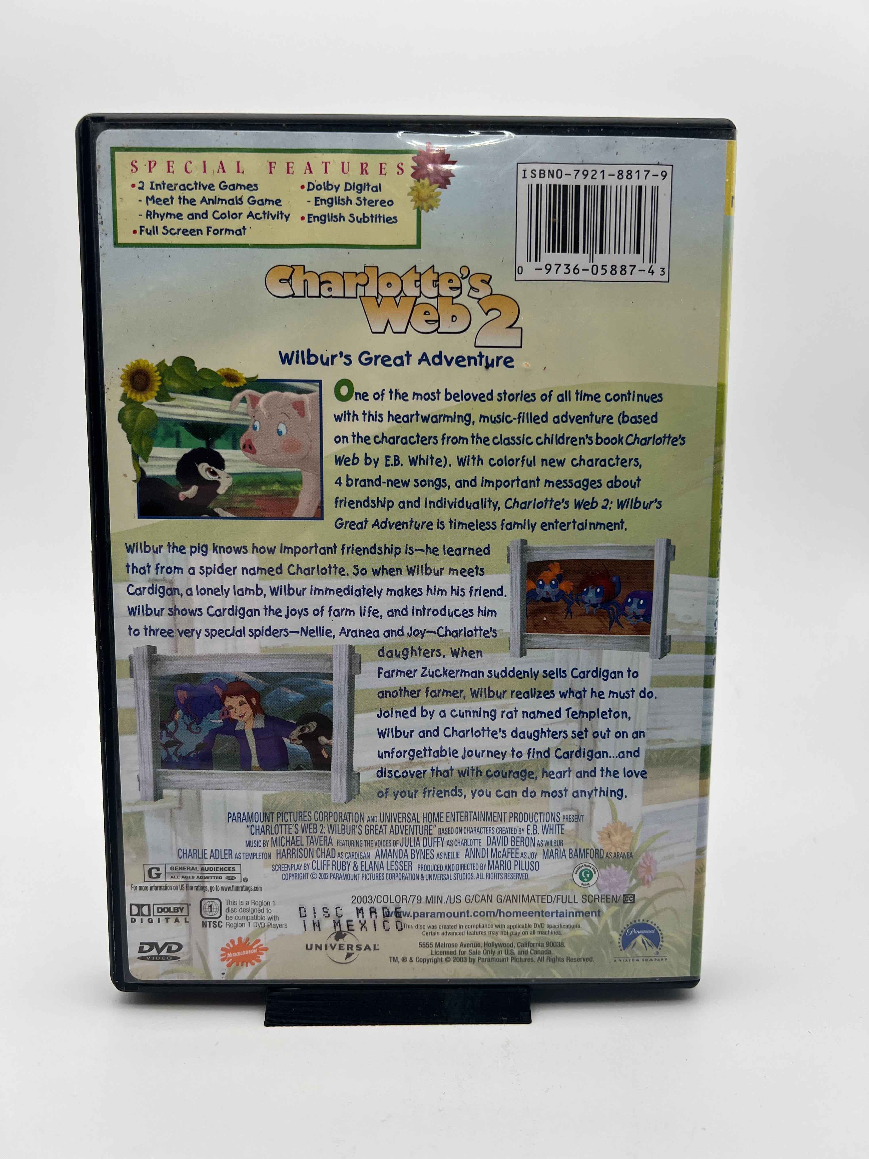 Charlotte’s Web 2: Wilbur’s Great Adventure