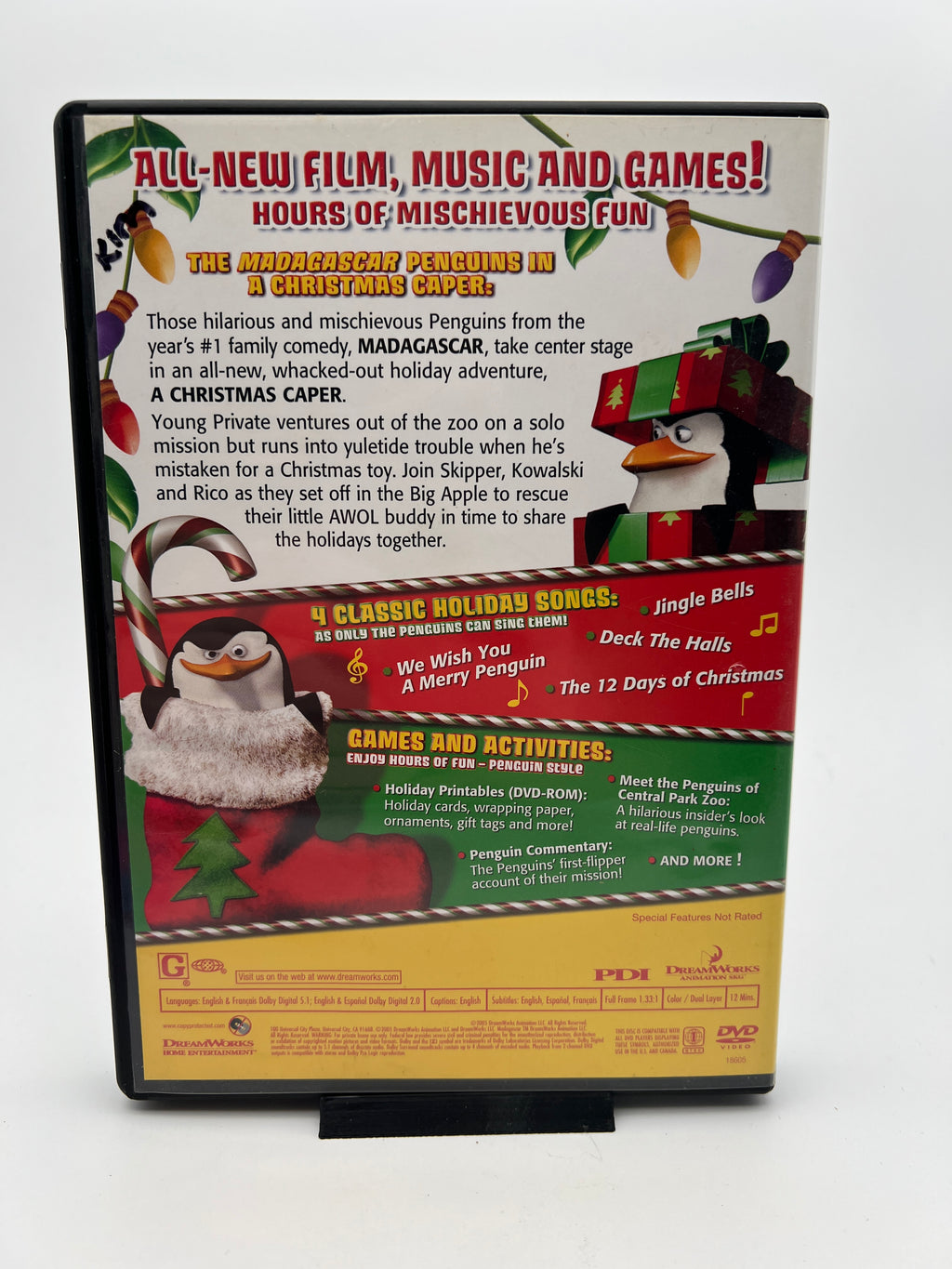 The Penguins’ Whacked-Out Holiday DVD