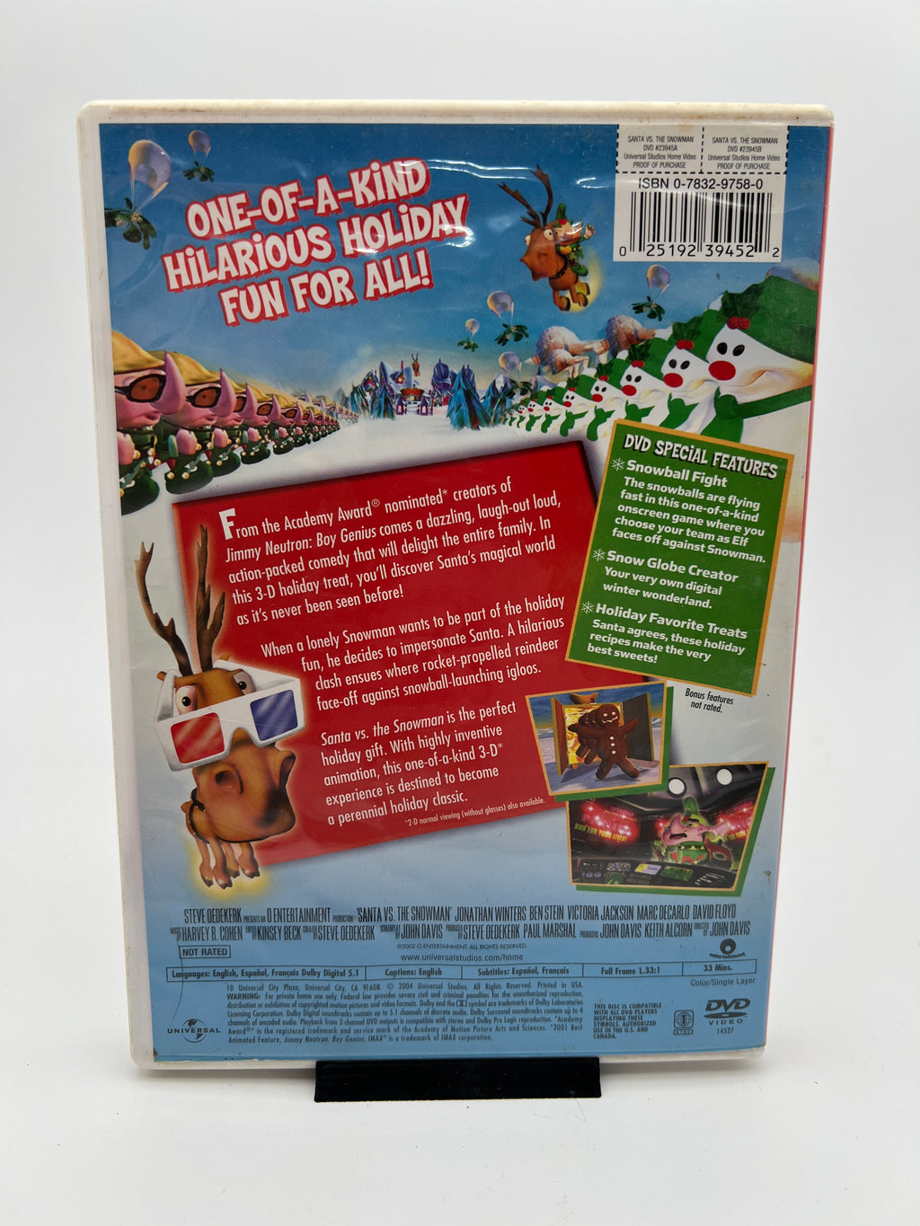 Santa vs. the Snowman 3D