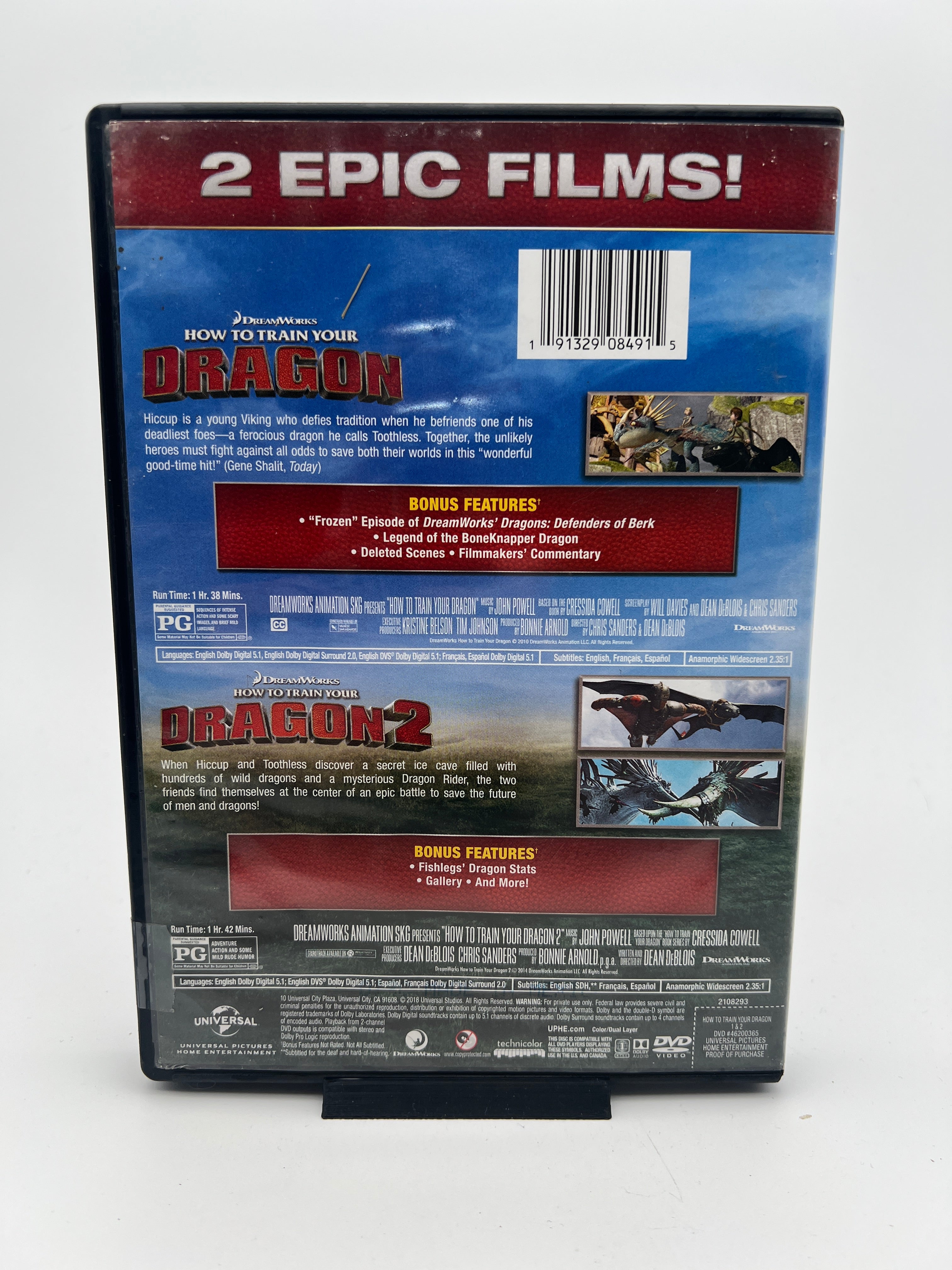 How to Train Your Dragon 1&2