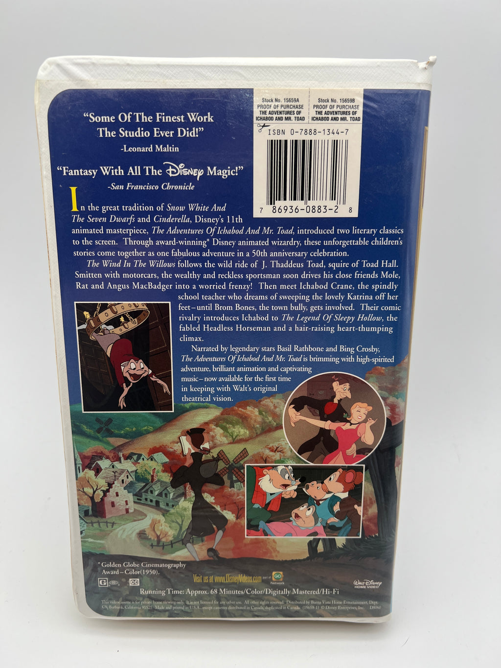 Adventures of Ichabod and Mr. Toad, The
