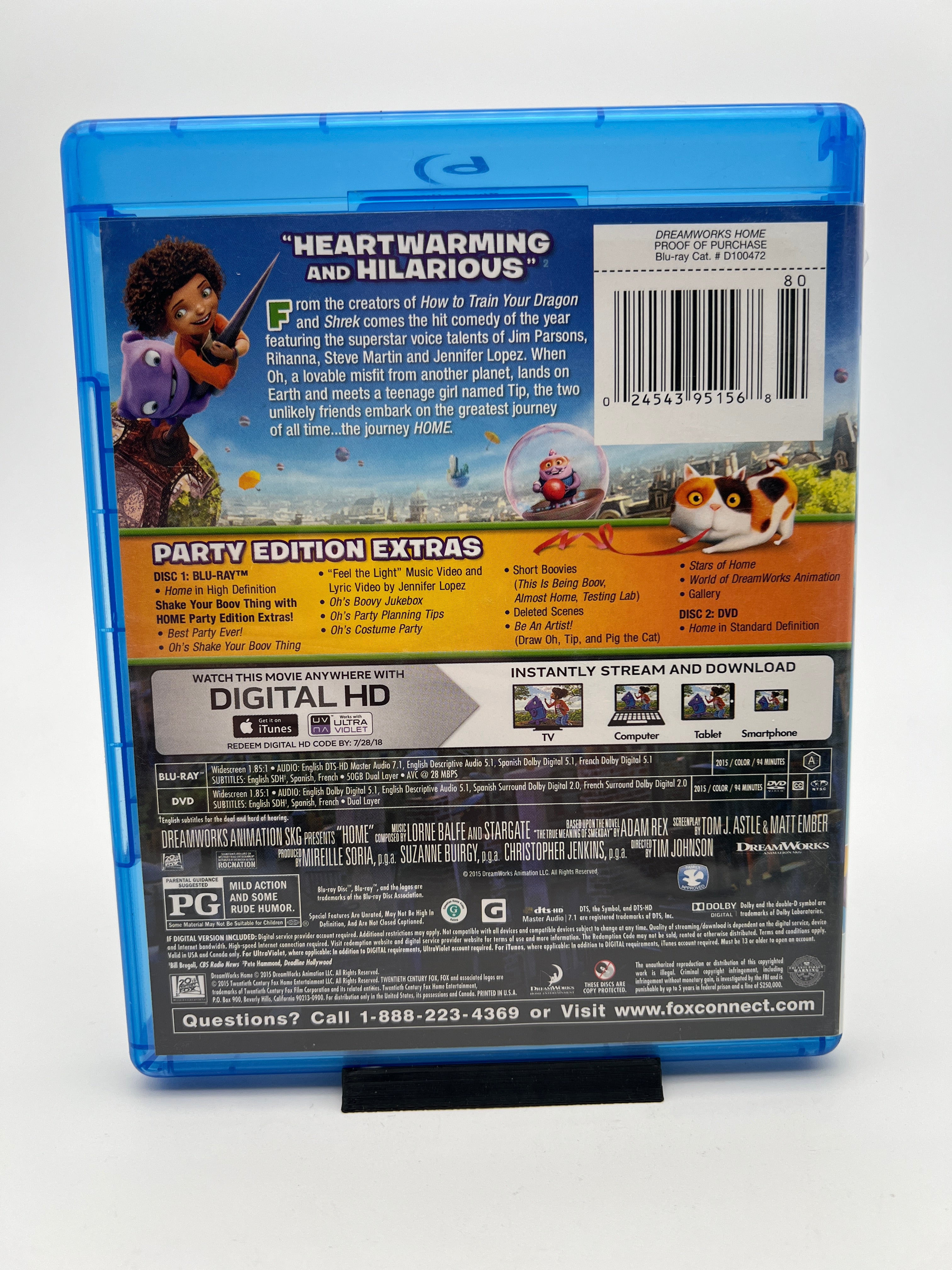 Home (blu-ray only)