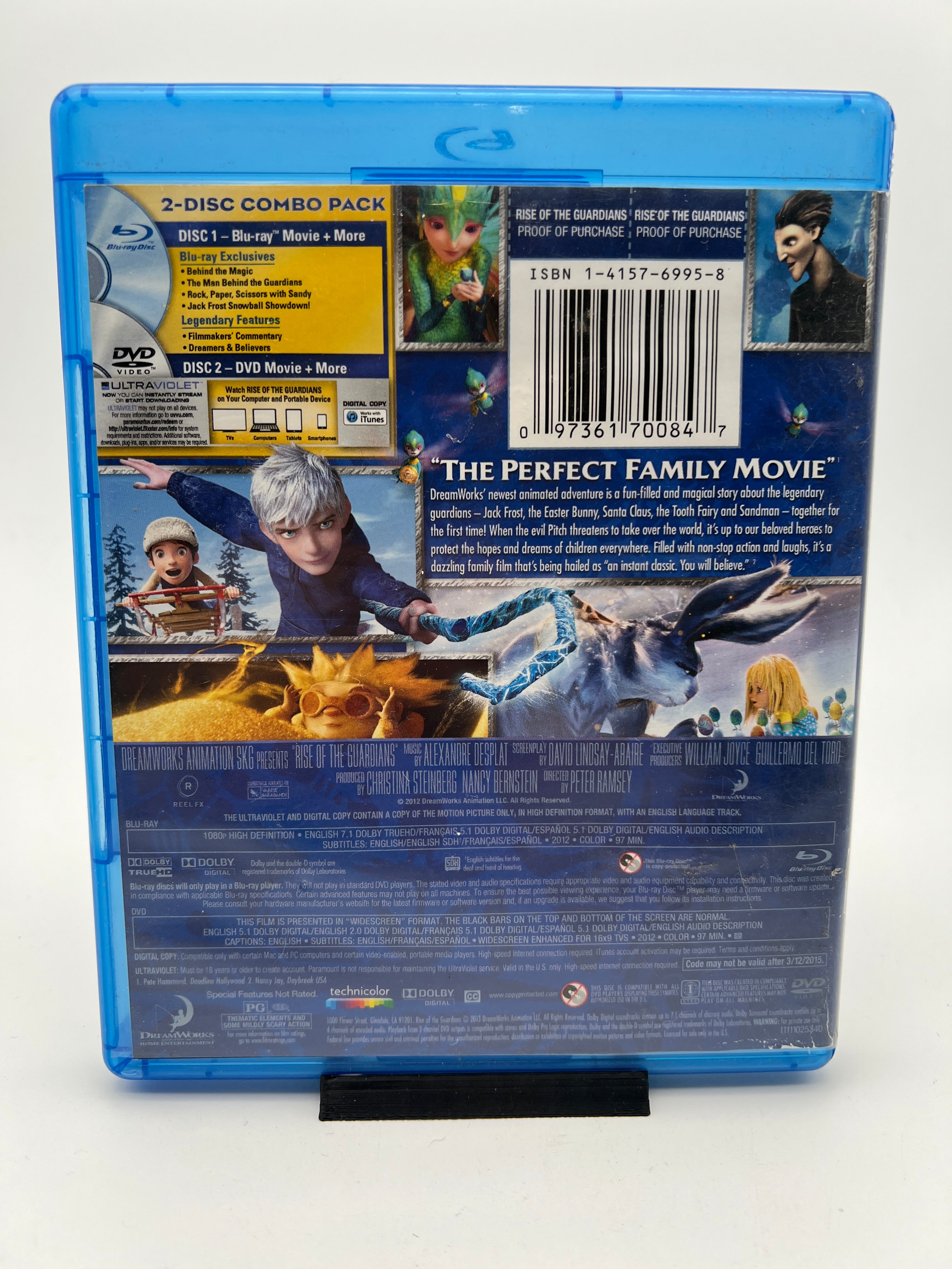 Rise of the Guardians (blu-ray only)