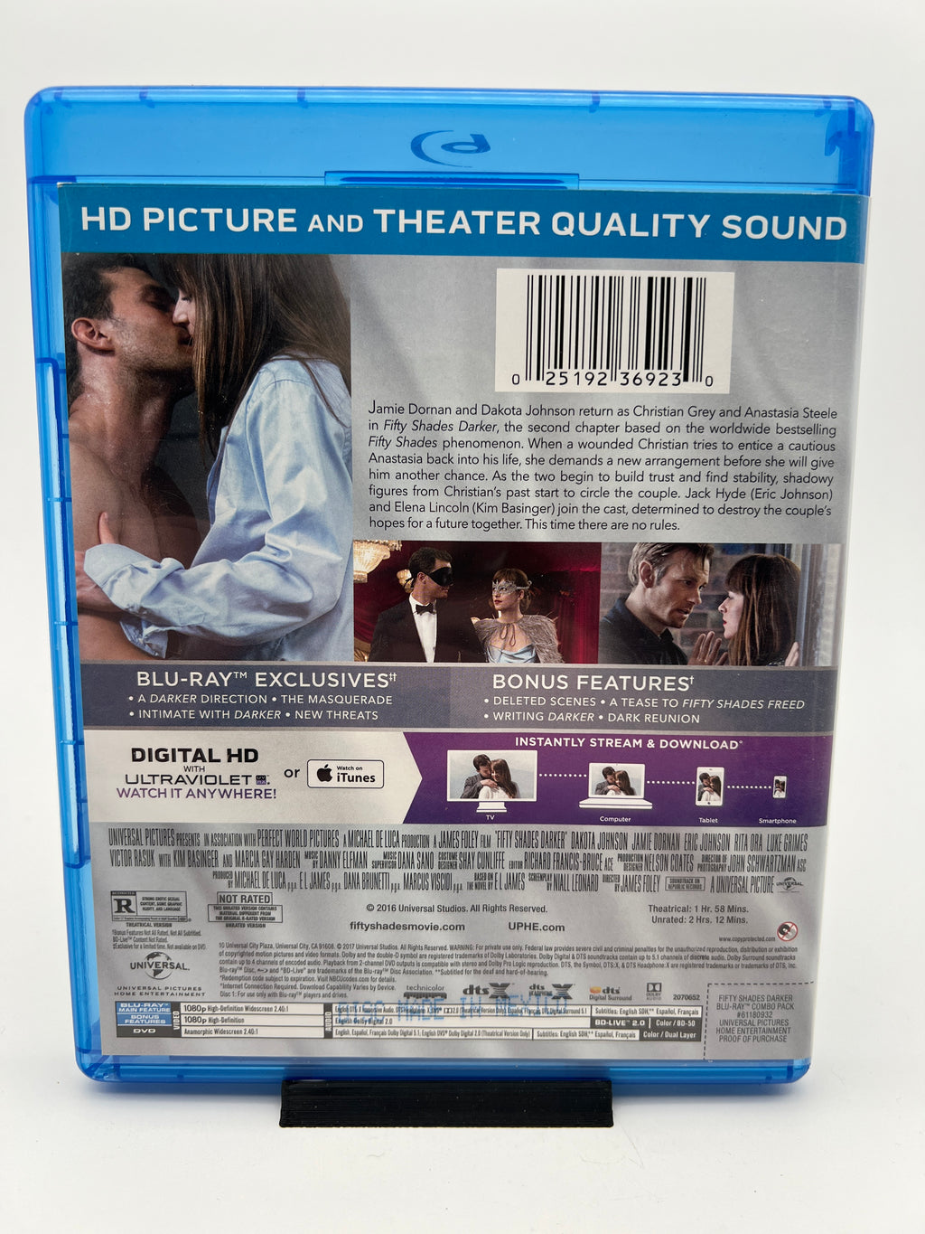Fifty Shades Darker (blu-ray only)