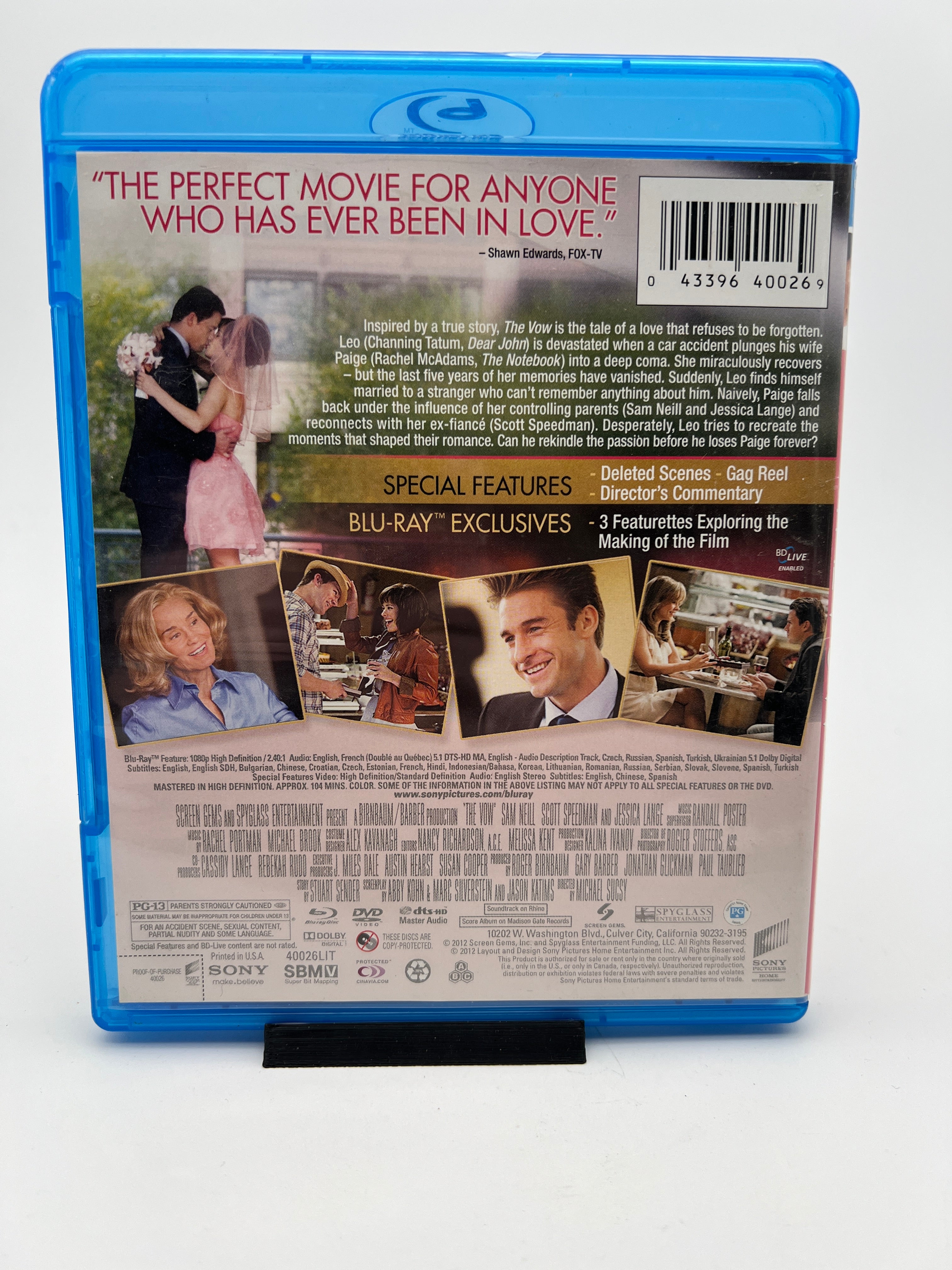 Vow, The (blu-ray only)