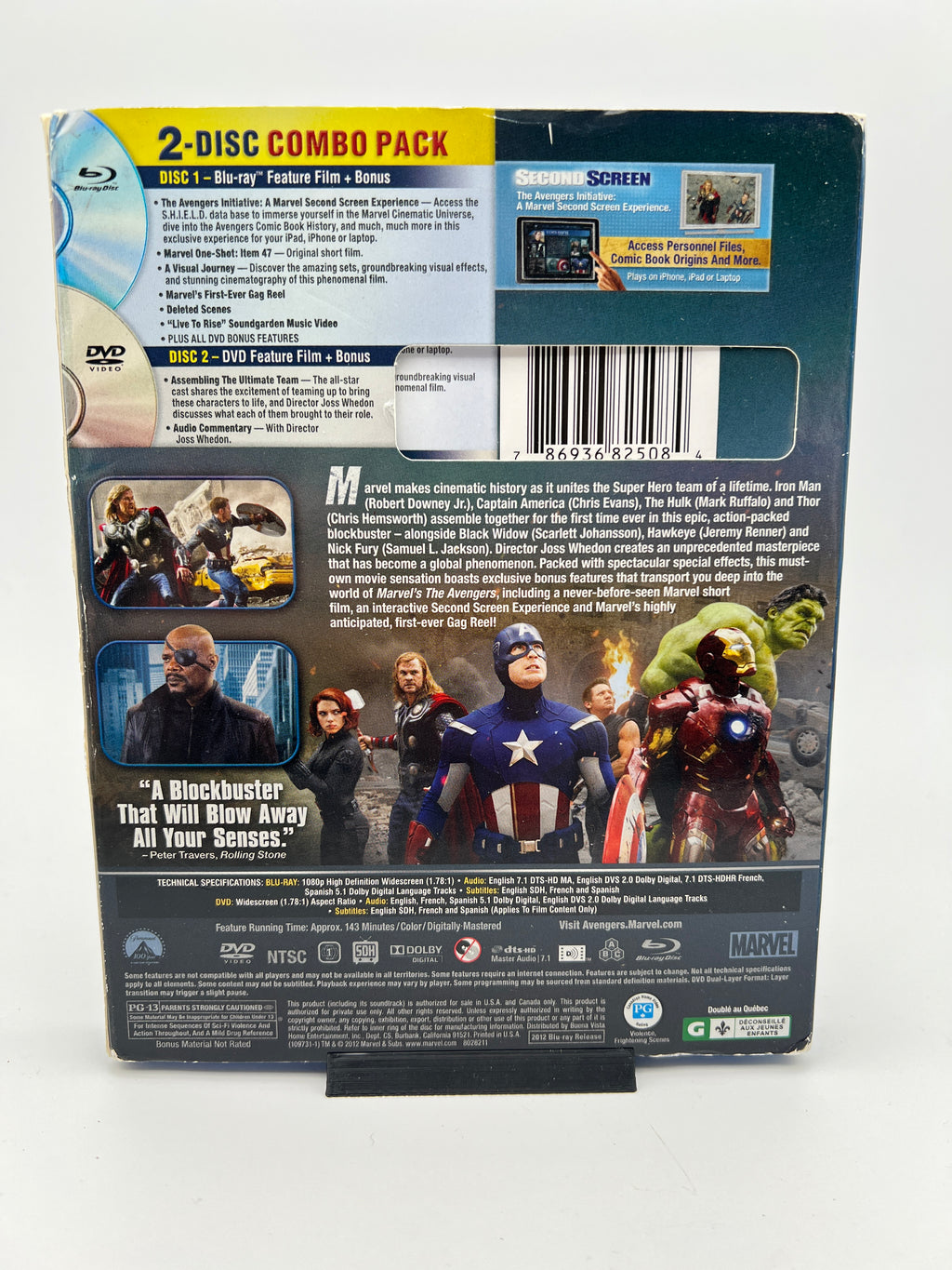 Avengers W/ Slipcover (blu-ray only)