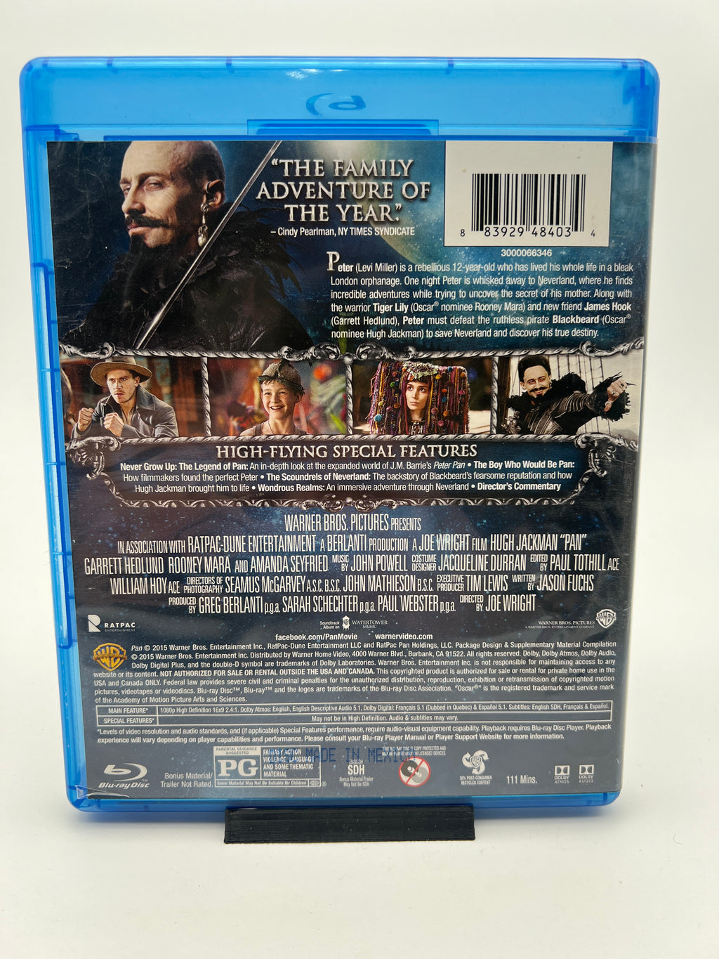 Pan (blu-ray only)