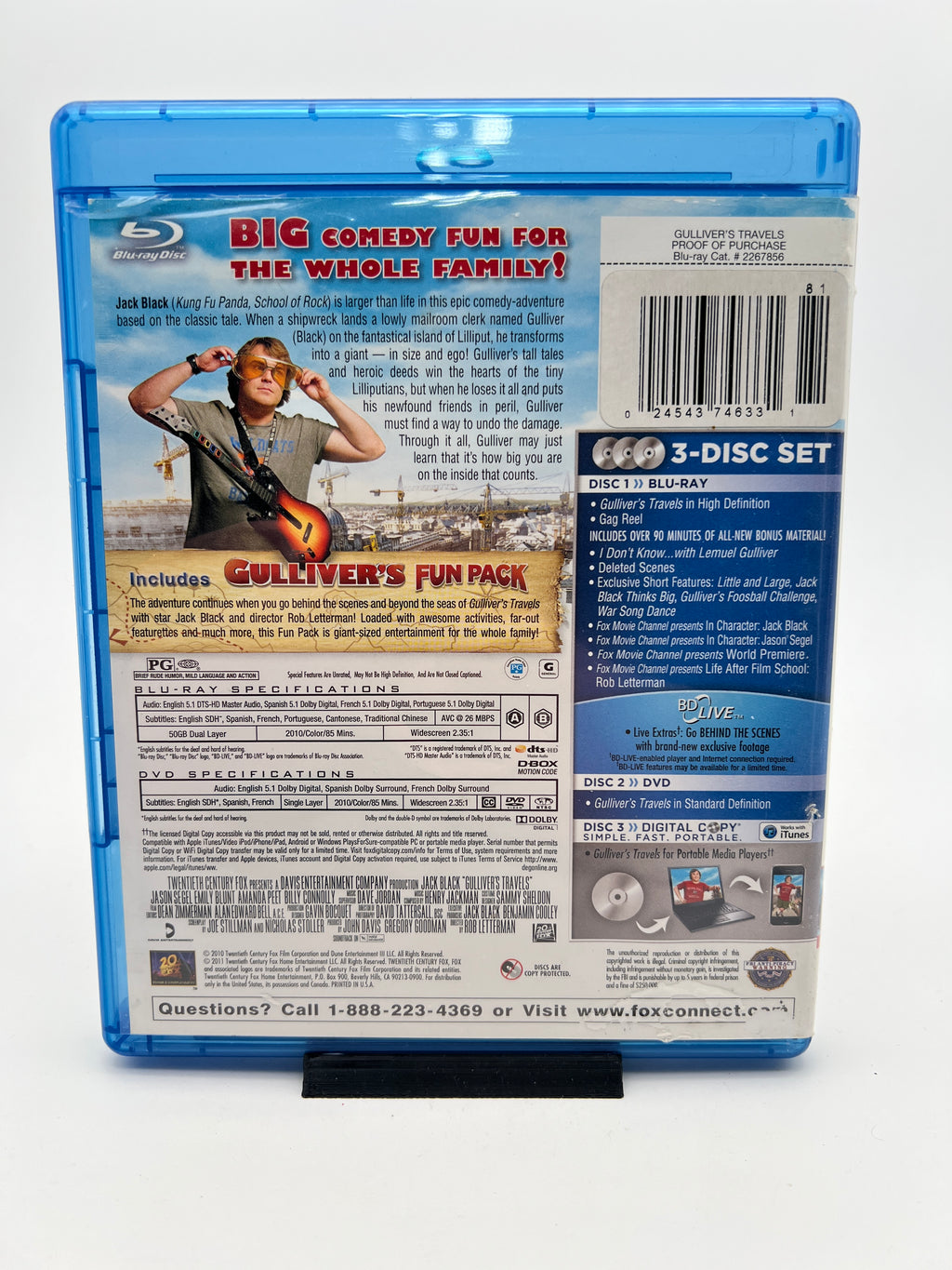 Gulliver’s Travels (blu-ray only)